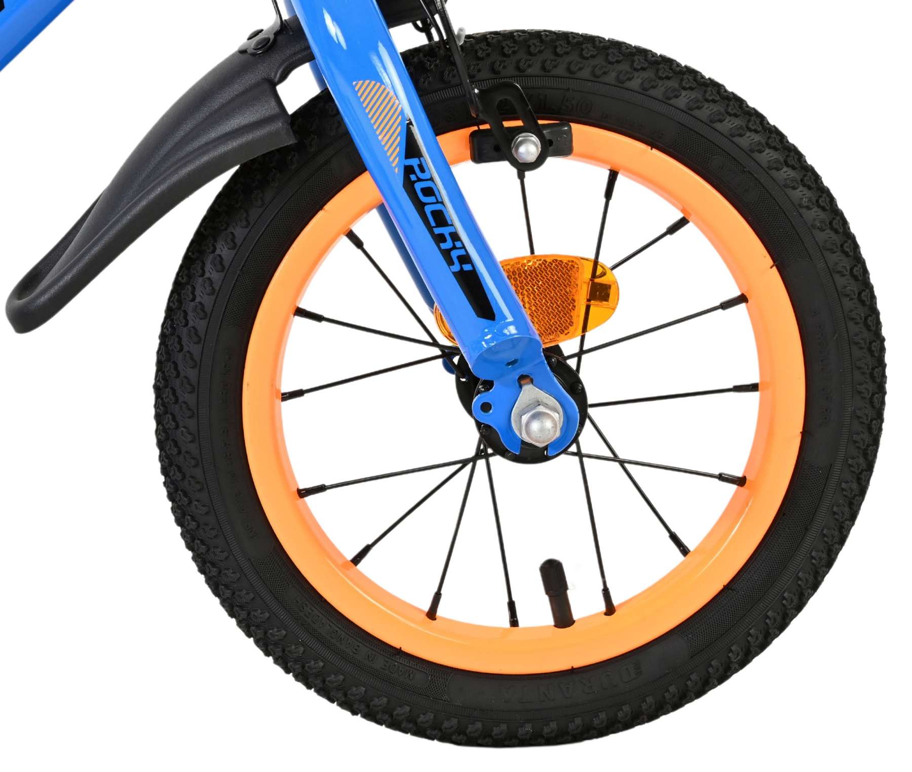 Volare Rocky Kinderfiets – Jongens – 12 inch – Blauw Volare Rocky Kinderfiets – Jongens – 12 inch – Blauw