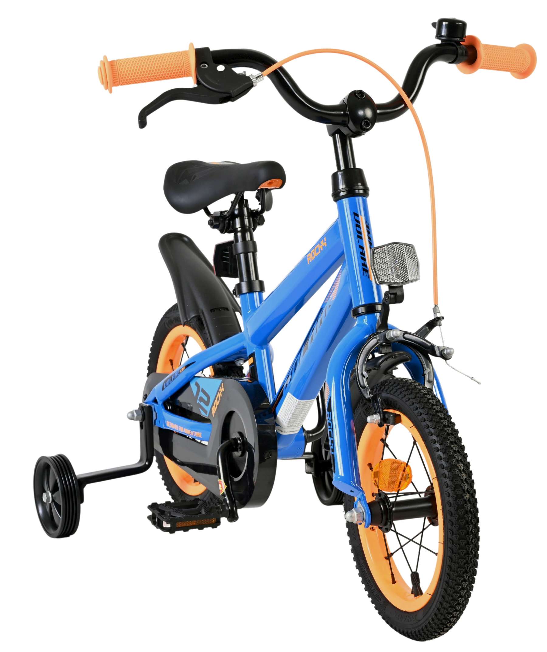 Volare Rocky Kinderfiets – Jongens – 12 inch – Blauw Volare Rocky Kinderfiets – Jongens – 12 inch – Blauw