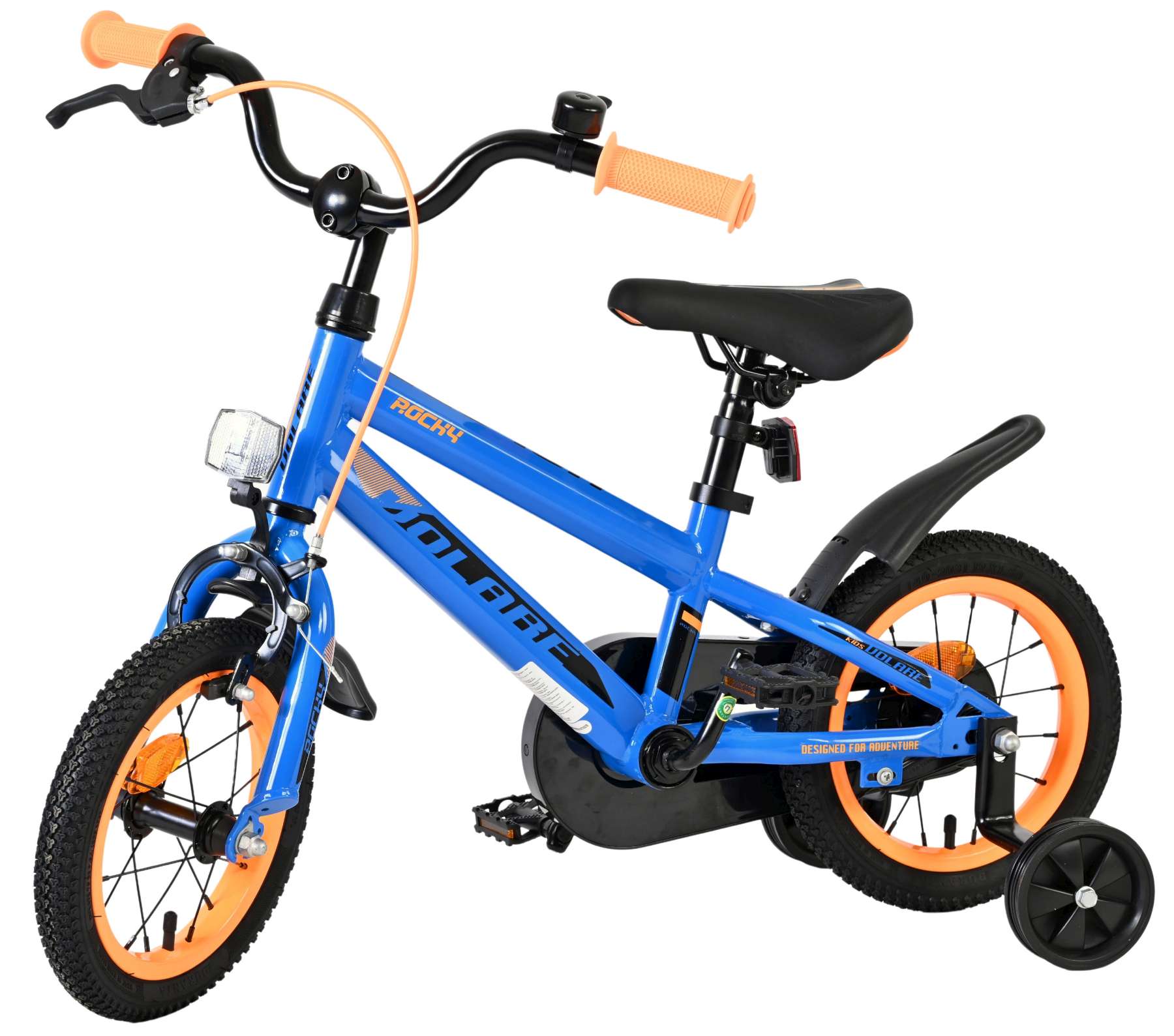 Volare Rocky Kinderfiets – Jongens – 12 inch – Blauw Volare Rocky Kinderfiets – Jongens – 12 inch – Blauw