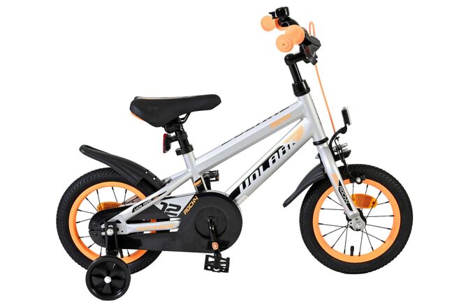 Volare Rocky Kinderfiets – Jongens – 12 inch – Grijs Volare Rocky Kinderfiets – Jongens – 12 inch – Grijs