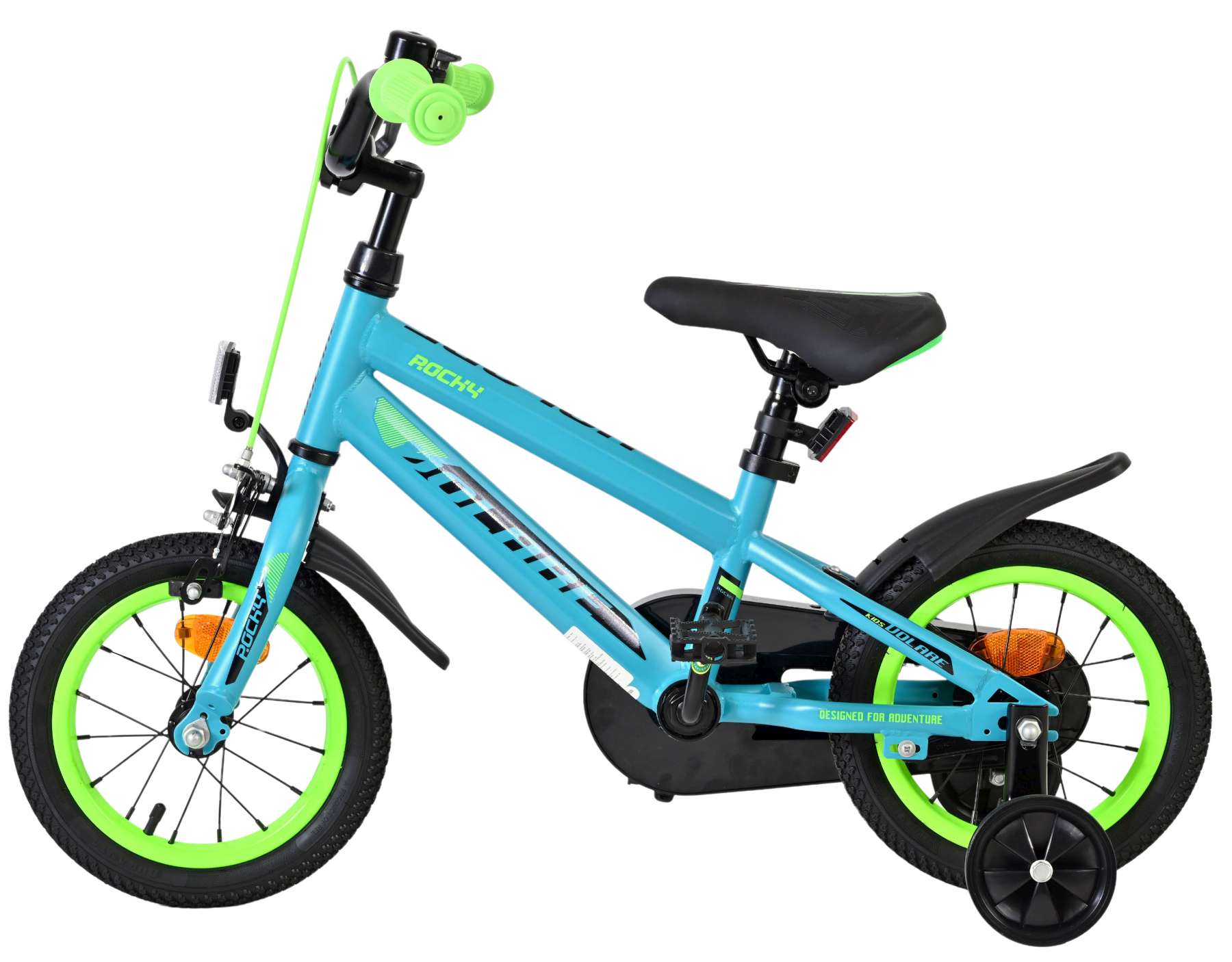 Volare Rocky Kinderfiets – Jongens – 12 inch – Groen Volare Rocky Kinderfiets – Jongens – 12 inch – Groen