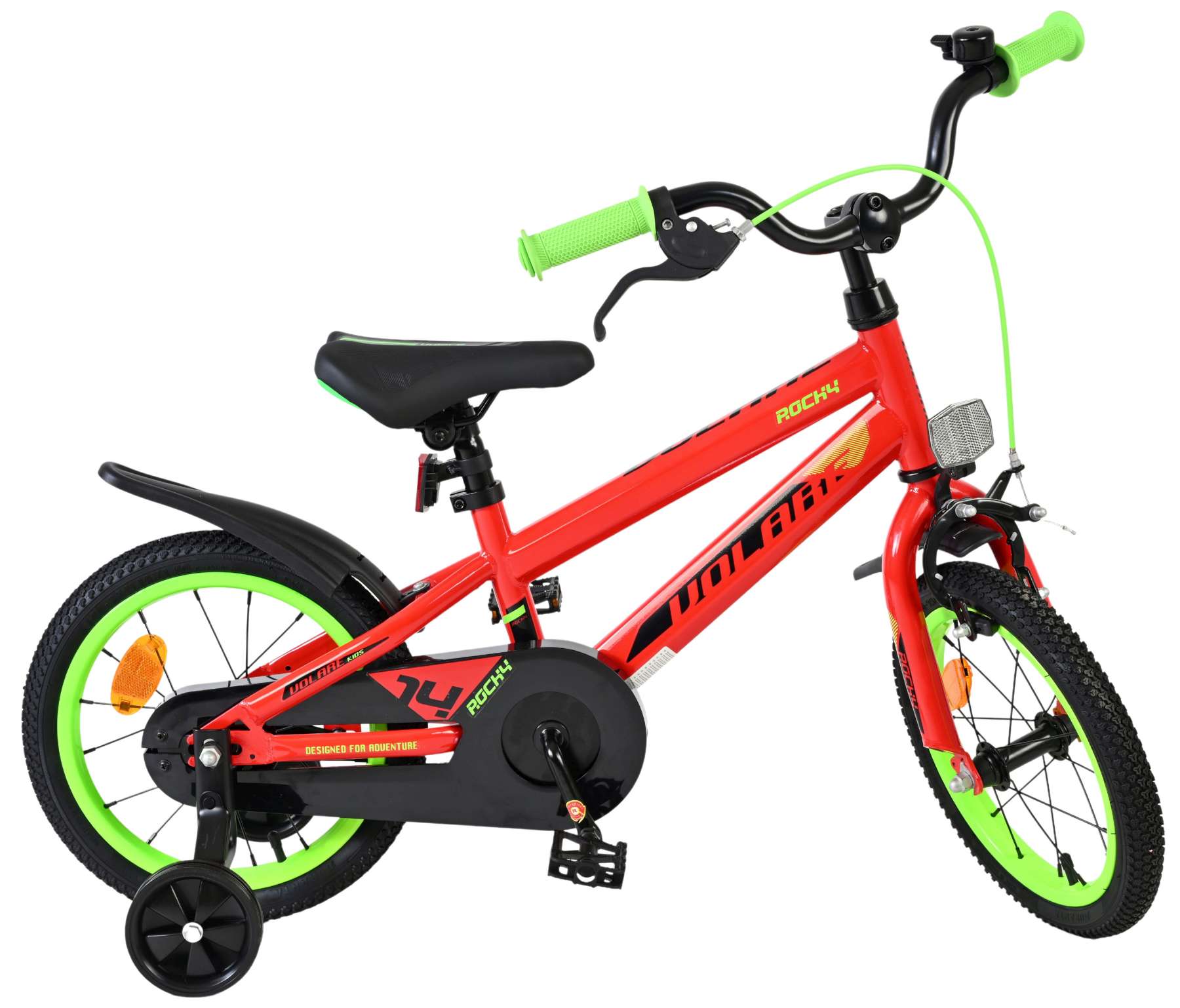Volare Rocky Kinderfiets – Jongens – 14 inch – Rood Volare Rocky Kinderfiets – Jongens – 14 inch – Rood