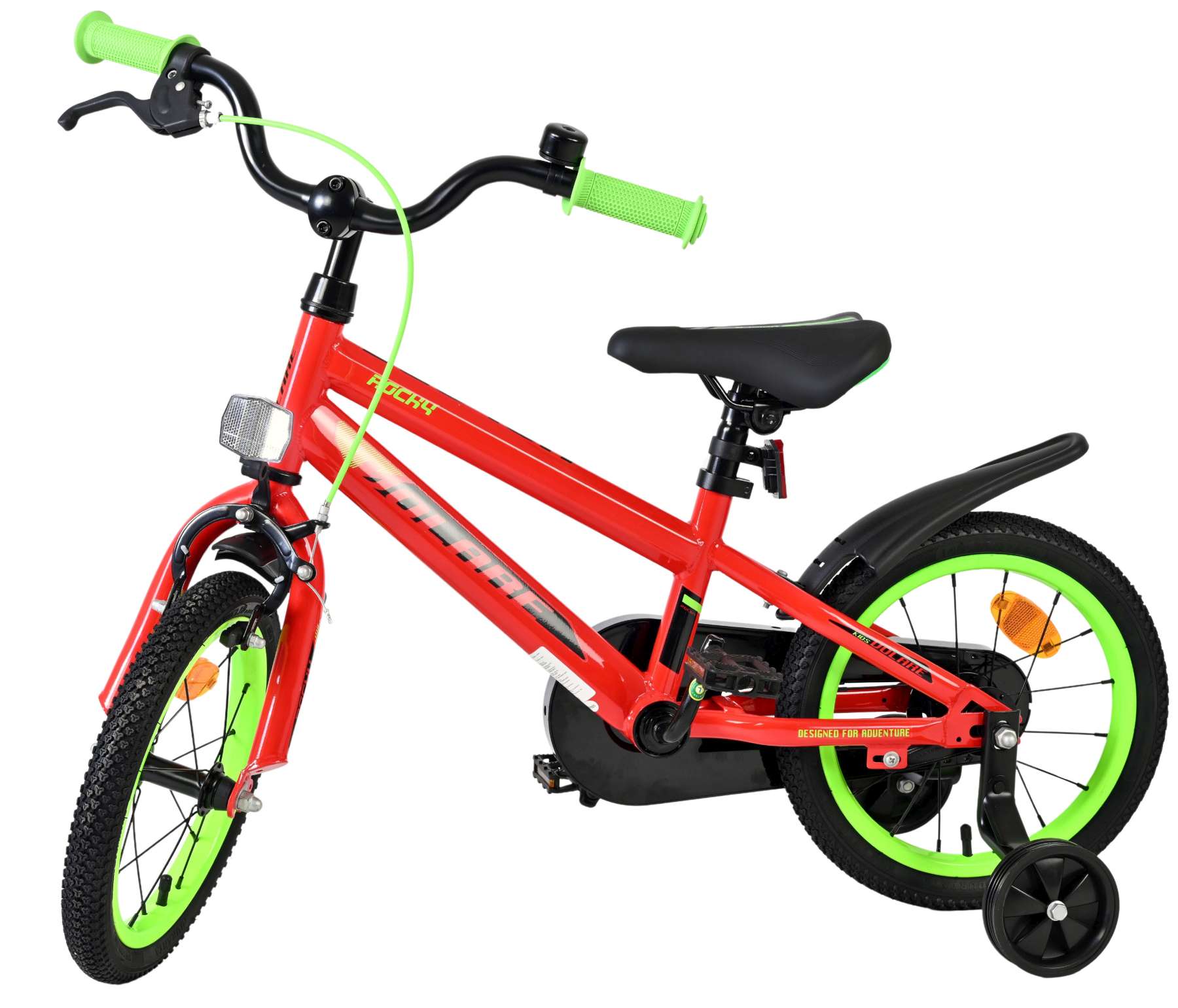 Volare Rocky Kinderfiets – Jongens – 14 inch – Rood Volare Rocky Kinderfiets – Jongens – 14 inch – Rood