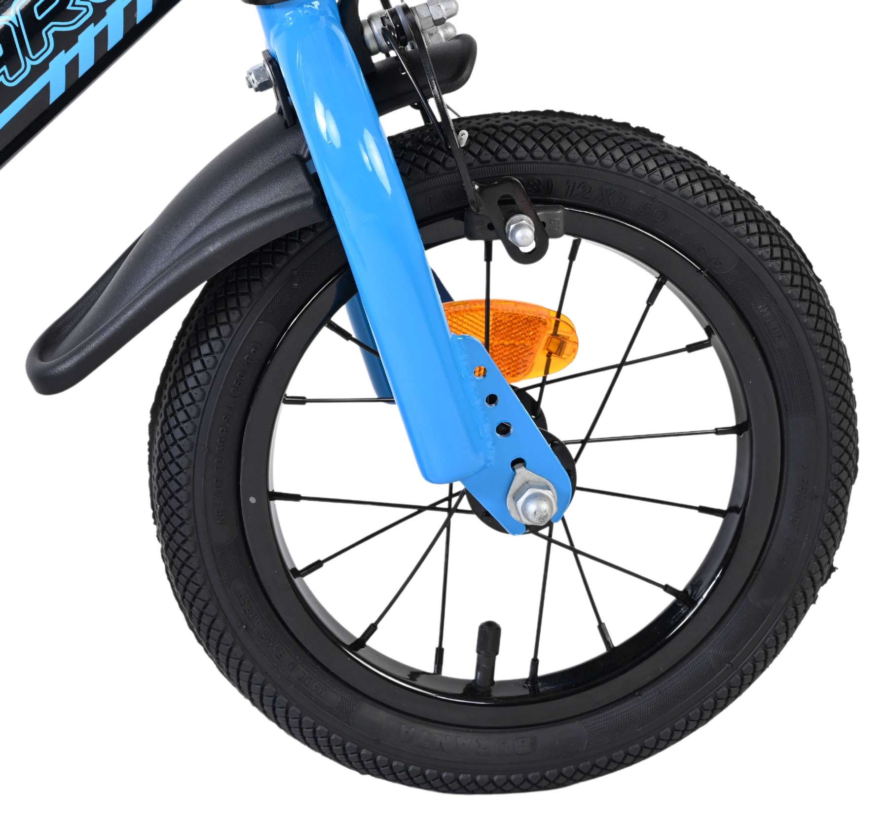 Volare Sportivo Kinderfiets – Jongens – 12 inch – Blauw Zwart – Twee Handremmen Volare Sportivo Kinderfiets – Jongens – 12 inch – Blauw Zwart – Twee Handremmen