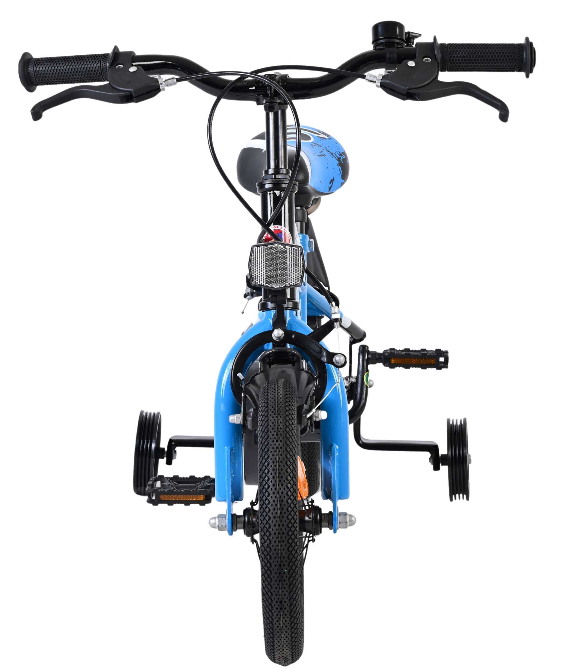 Volare Sportivo Kinderfiets – Jongens – 12 inch – Blauw Zwart – Twee Handremmen Volare Sportivo Kinderfiets – Jongens – 12 inch – Blauw Zwart – Twee Handremmen