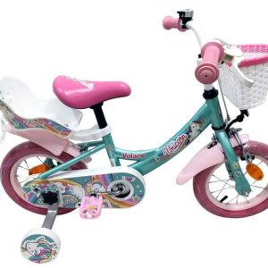 Volare Unicorn Kinderfiets – Meisjes – 12 inch – Groen Volare Unicorn Kinderfiets – Meisjes – 12 inch – Groen