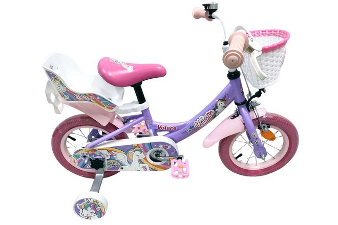 Volare Unicorn Kinderfiets – Meisjes – 12 inch – Paars Volare Unicorn Kinderfiets – Meisjes – 12 inch – Paars