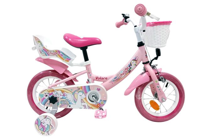 Volare Unicorn Kinderfiets – Meisjes – 12 inch – Roze Volare Unicorn Kinderfiets – Meisjes – 12 inch – Roze
