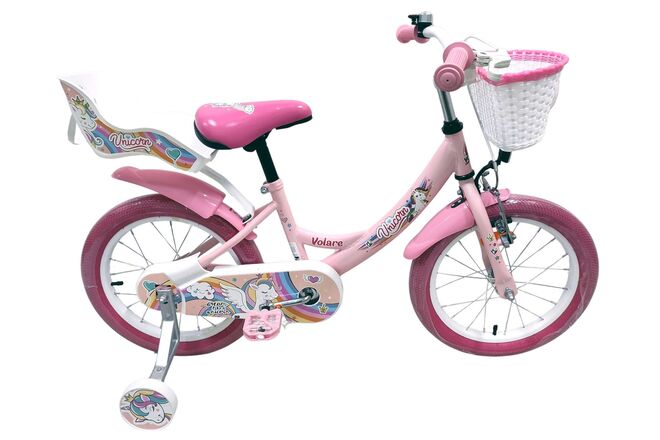 Volare Unicorn Kinderfiets – Meisjes – 16 inch – Roze Volare Unicorn Kinderfiets – Meisjes – 16 inch – Roze