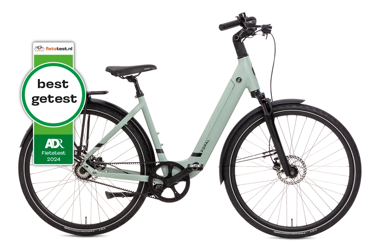Popal ARC1 Elektrische Damesfiets – Groen 54cm XS Popal ARC1 Elektrische Damesfiets – Groen 54cm XS