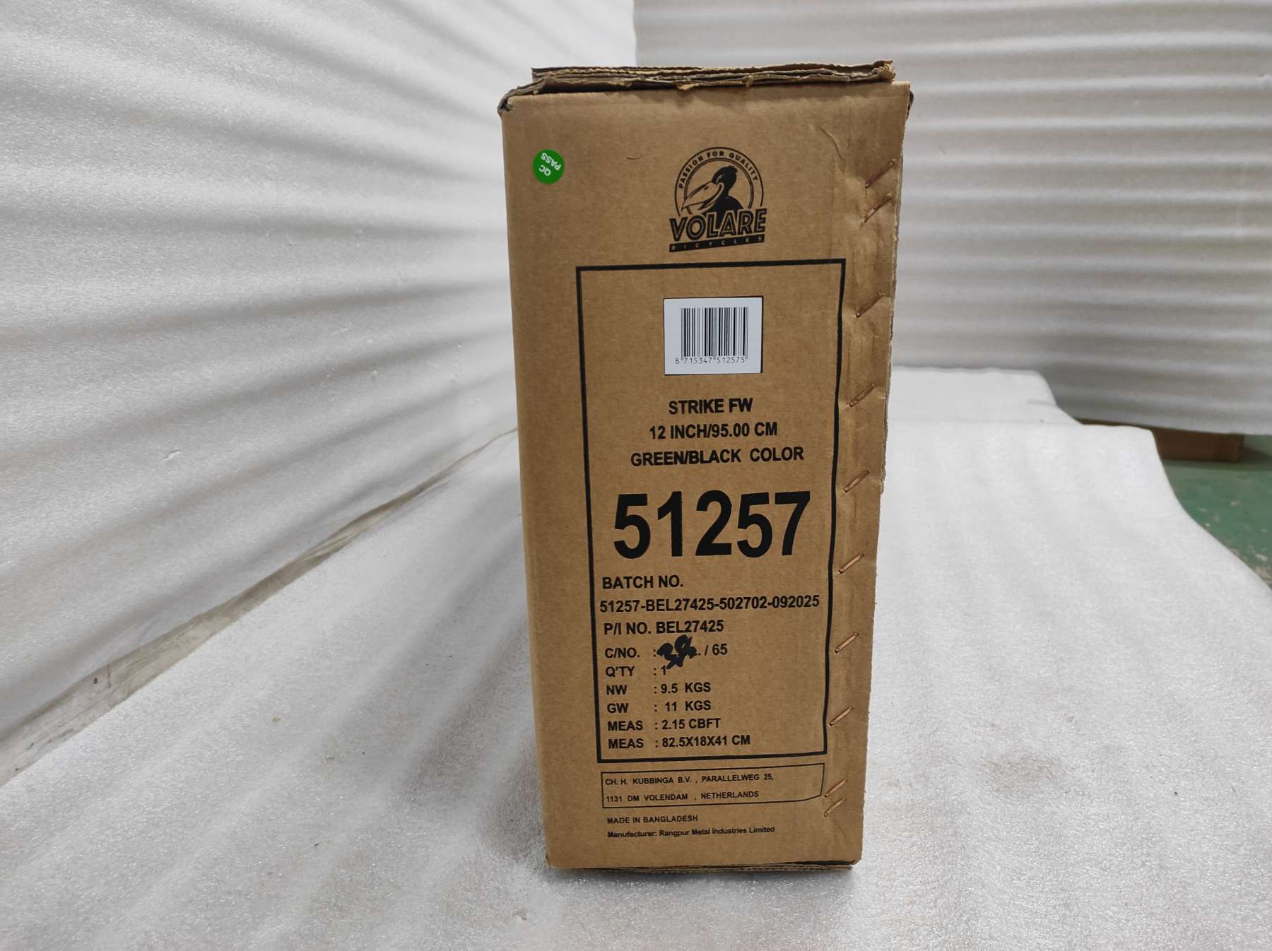 Volare Strike Kinderfiets – Jongens – 12 inch – Zwart Groen – Twee Handremmen Volare Strike Kinderfiets – Jongens – 12 inch – Zwart Groen – Twee Handremmen