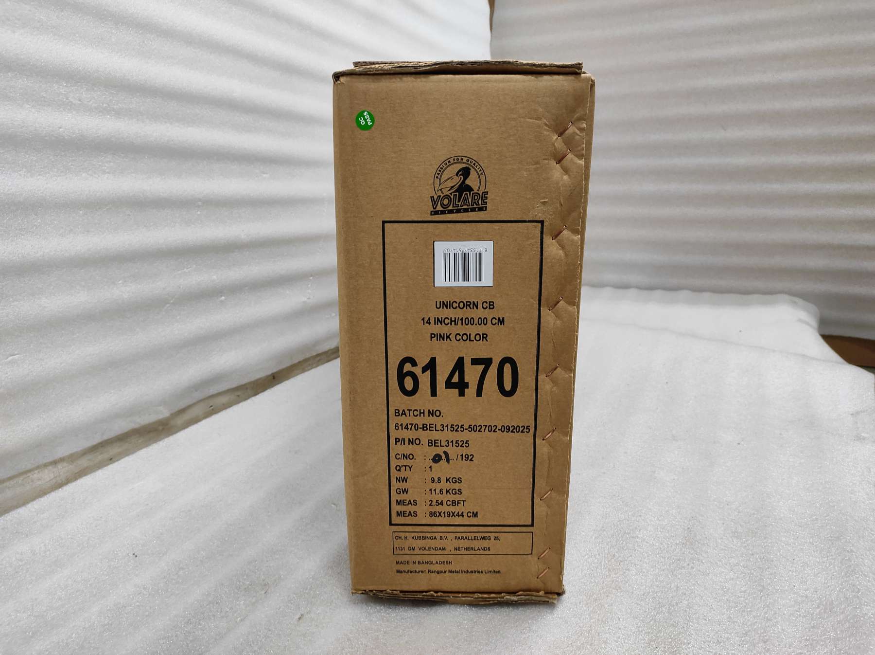 Volare Unicorn Kinderfiets – Meisjes – 14 inch – Roze Volare Unicorn Kinderfiets – Meisjes – 14 inch – Roze