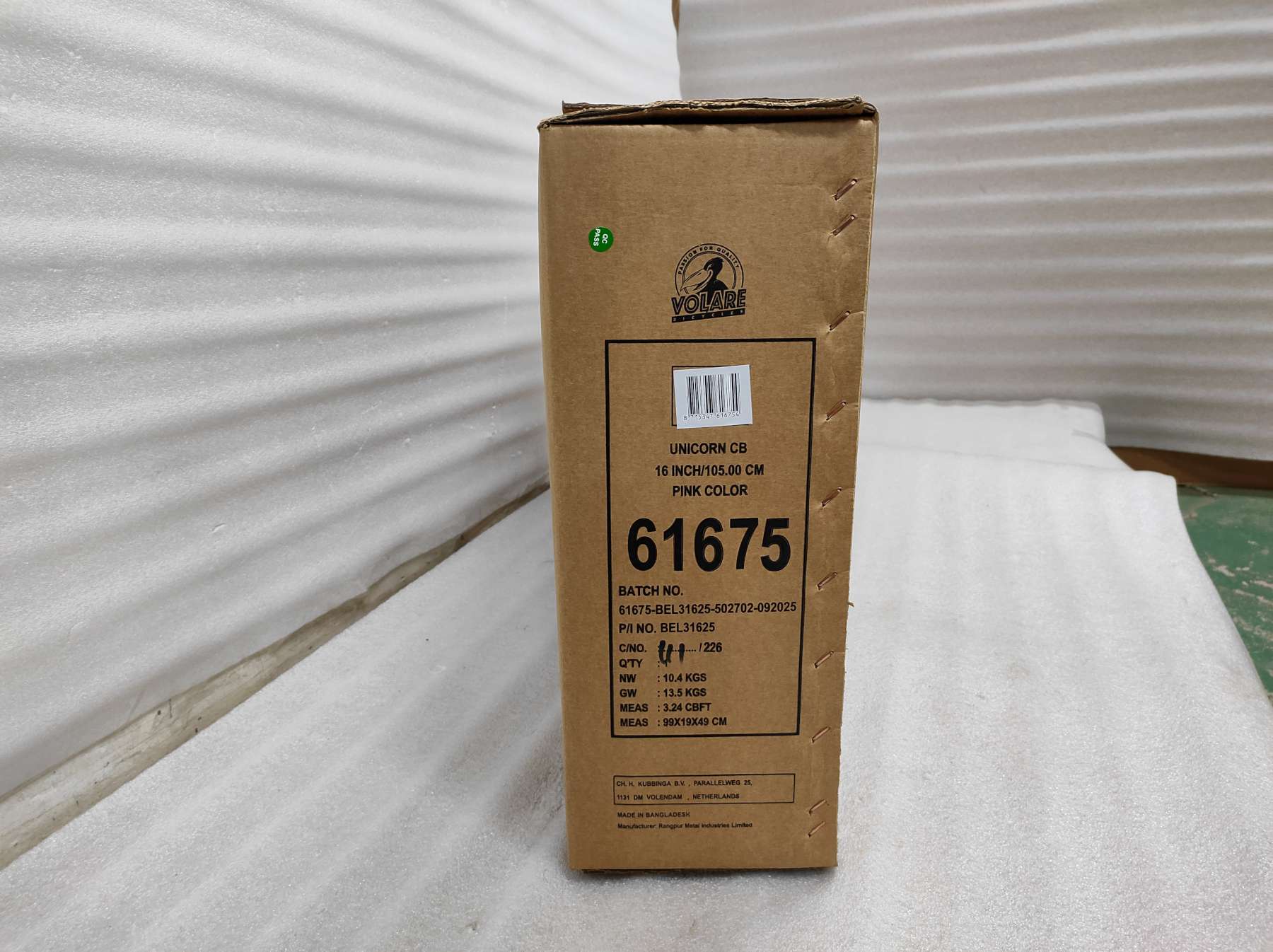 Volare Unicorn Kinderfiets – Meisjes – 16 inch – Roze Volare Unicorn Kinderfiets – Meisjes – 16 inch – Roze