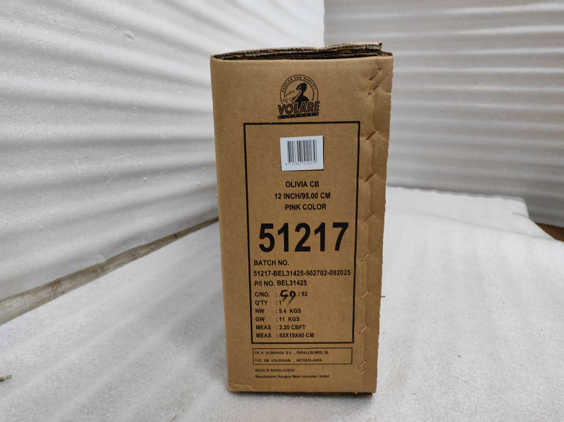 Volare Olivia Kinderfiets – Meisjes – 12 inch – Roze Volare Olivia Kinderfiets – Meisjes – 12 inch – Roze