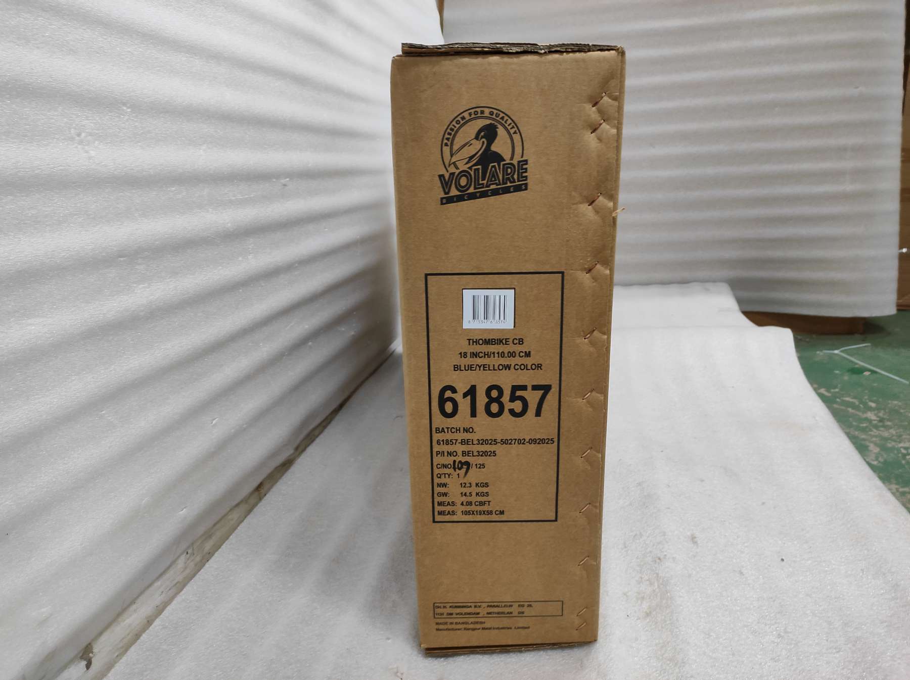 Volare Thombike Kinderfiets – Jongens – 18 inch – Blauw Geel Volare Thombike Kinderfiets – Jongens – 18 inch – Blauw Geel