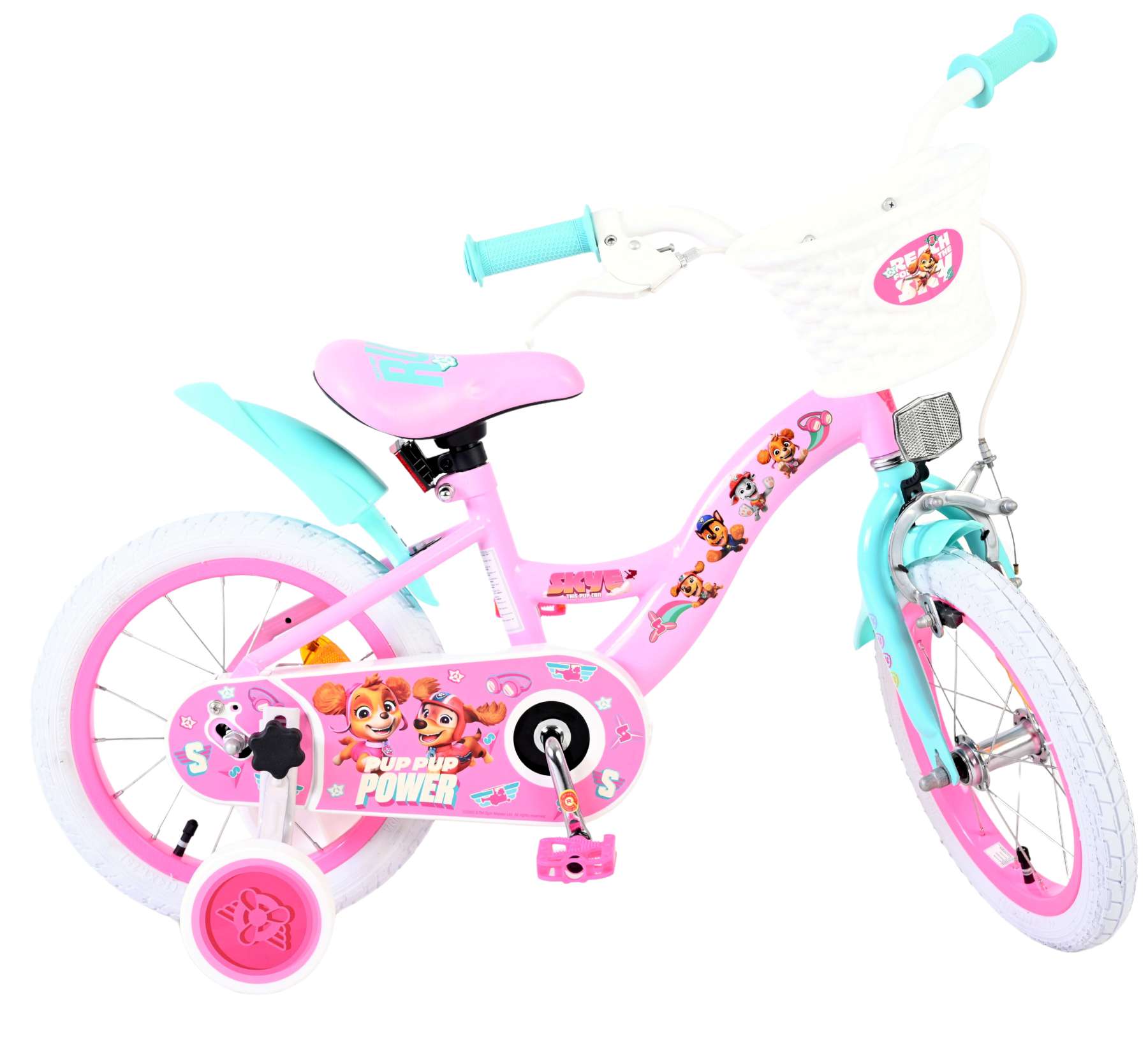 Paw Patrol Kinderfiets – Meisjes – 14 inch – Roze Paw Patrol Kinderfiets – Meisjes – 14 inch – Roze