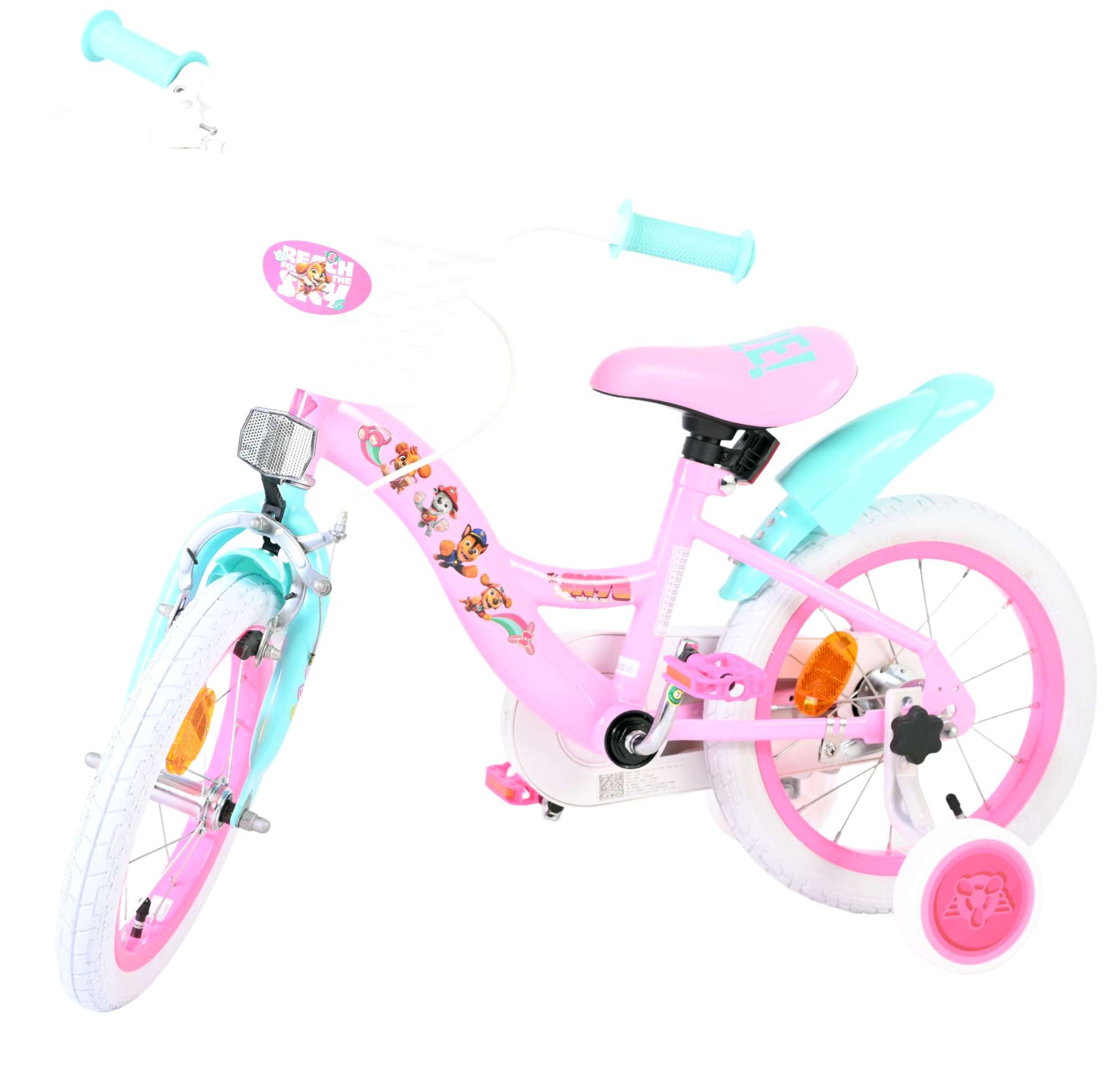 Paw Patrol Kinderfiets – Meisjes – 14 inch – Roze Paw Patrol Kinderfiets – Meisjes – 14 inch – Roze