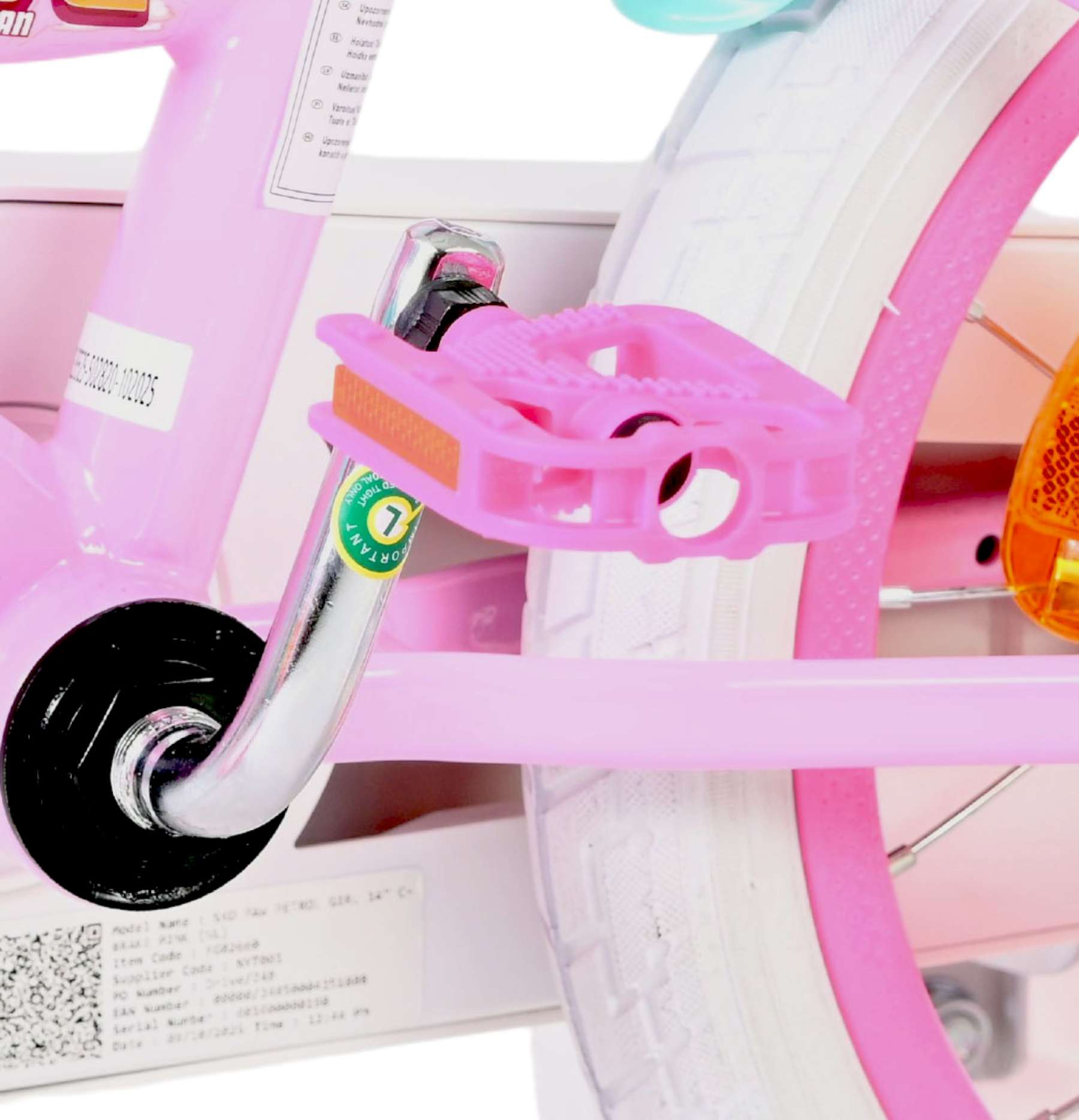 Paw Patrol Kinderfiets – Meisjes – 14 inch – Roze Paw Patrol Kinderfiets – Meisjes – 14 inch – Roze