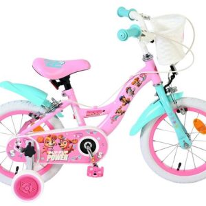 Paw Patrol Kinderfiets – Meisjes – 14 inch – Roze – Twee handremmen