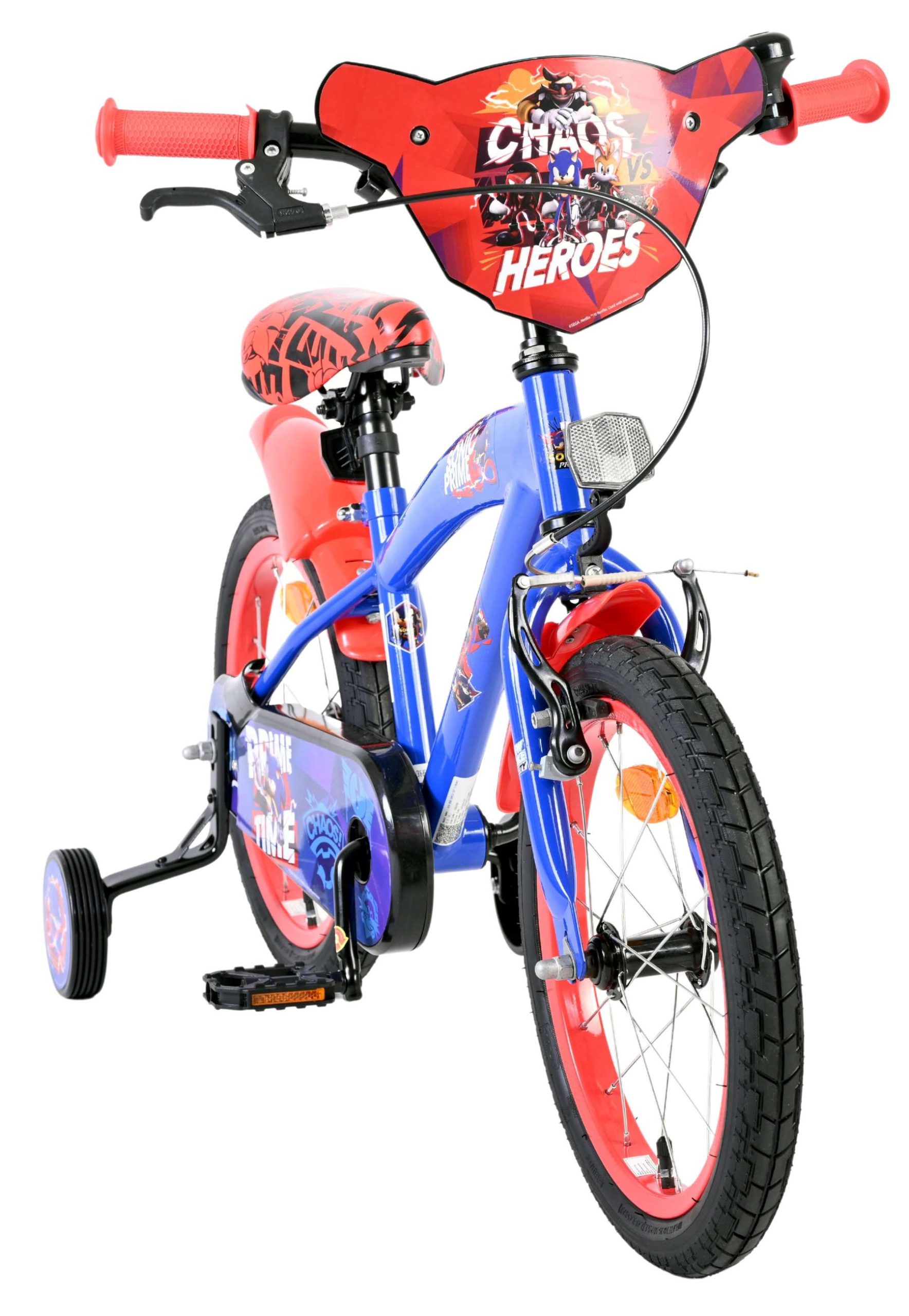 Sonic Kinderfiets – Jongens – 16 inch – Blauw Sonic Kinderfiets – Jongens – 16 inch – Blauw