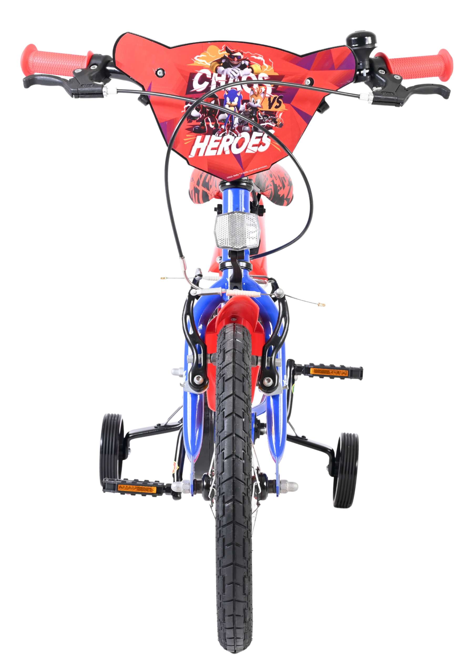 Sonic Kinderfiets – Jongens – 16 inch – Blauw – Twee handremmen Sonic Kinderfiets – Jongens – 16 inch – Blauw – Twee handremmen
