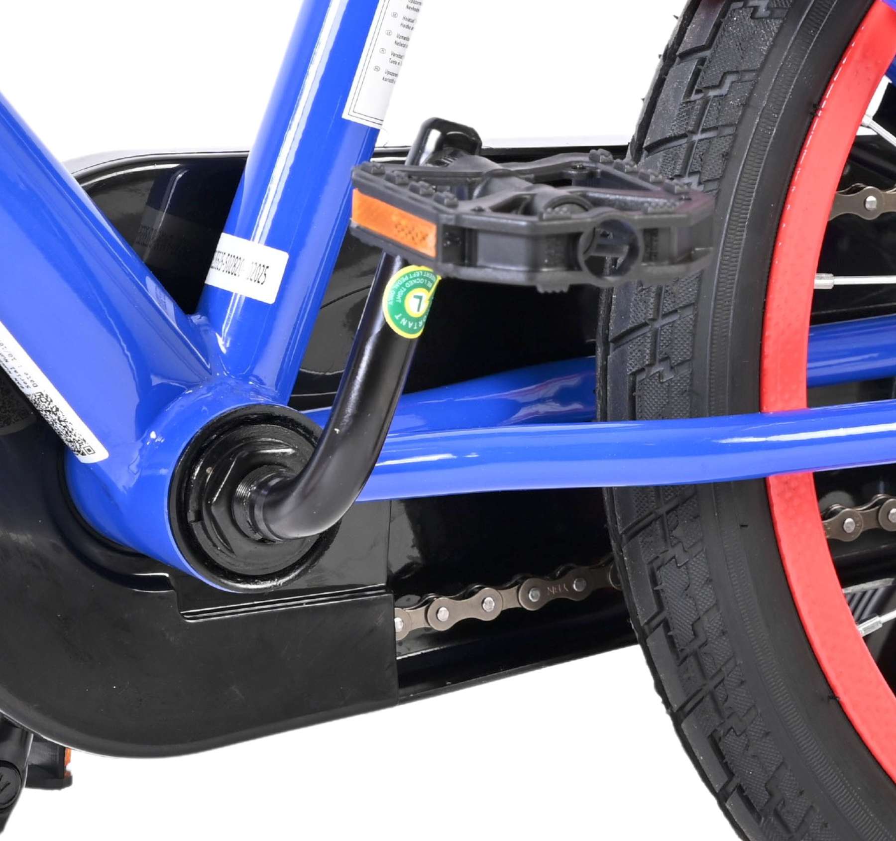 Sonic Kinderfiets – Jongens – 16 inch – Blauw – Twee handremmen Sonic Kinderfiets – Jongens – 16 inch – Blauw – Twee handremmen