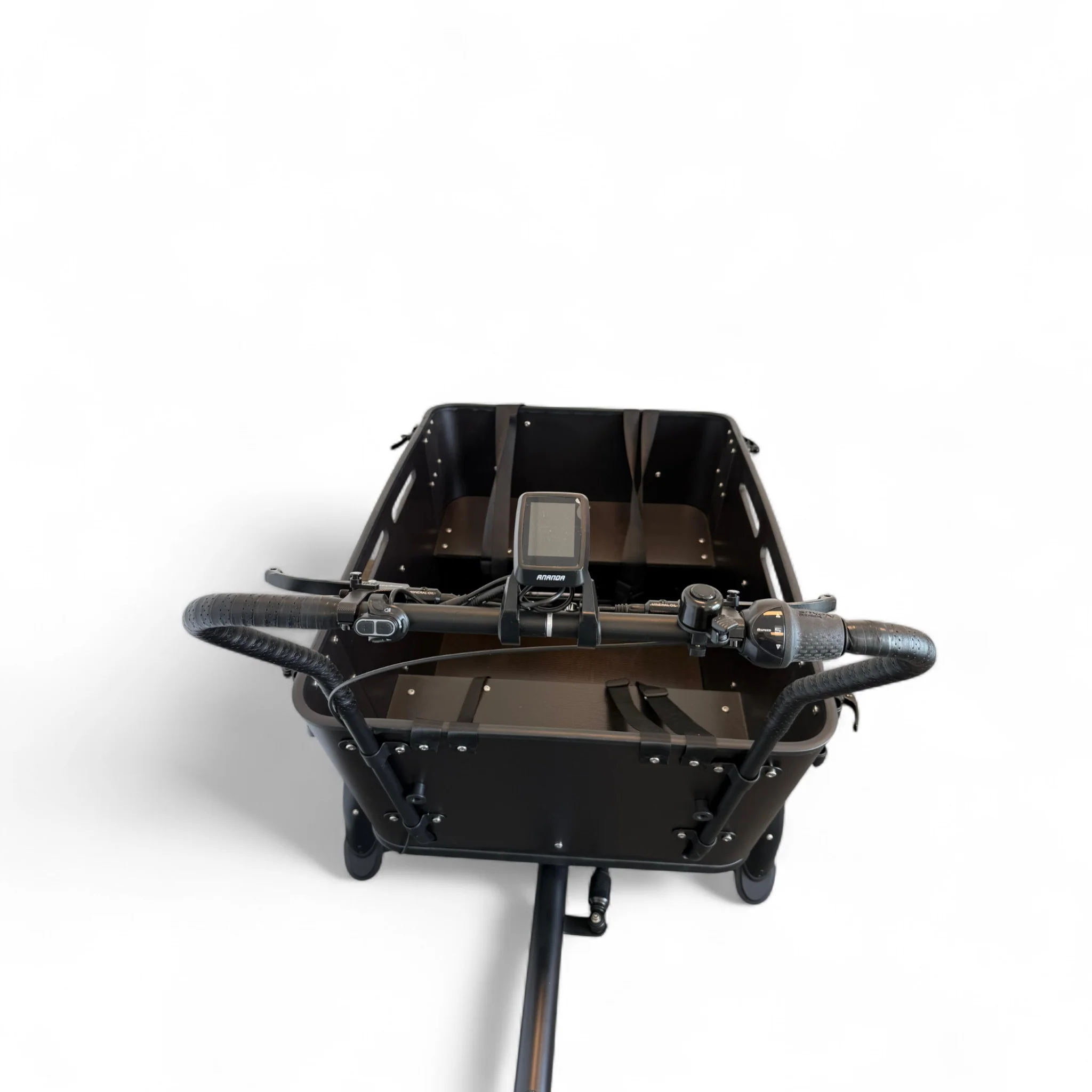 Vogue Carry 3 Elektrische Bakfiets Ananda M81 Zwart/Zwart Vogue Carry 3 Elektrische Bakfiets Ananda M81 Zwart/Zwart