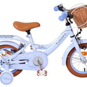 Volare Ashley Kinderfiets – Meisjes – 12 inch – Pastel Blauw – Twee handremmen