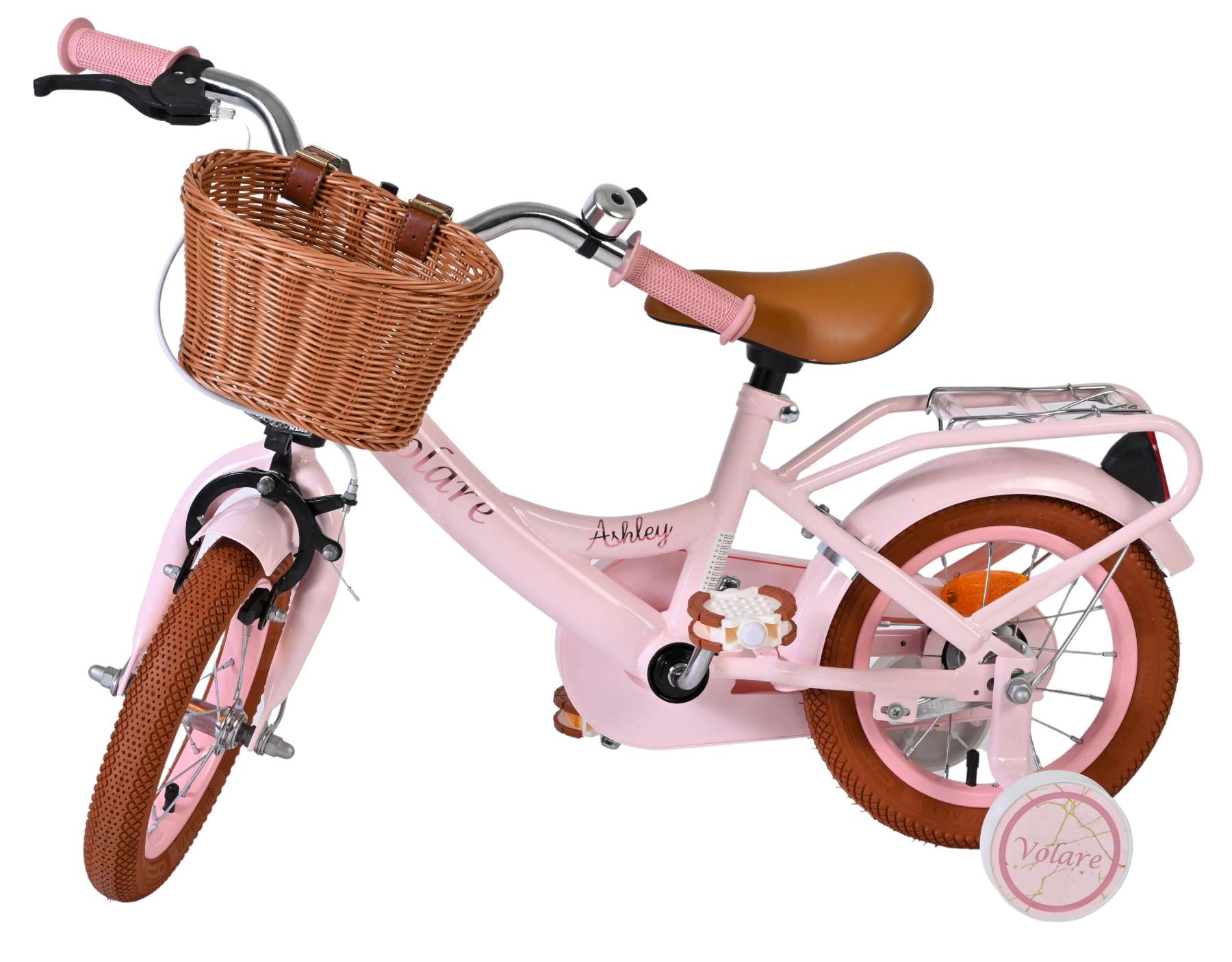 Volare Ashley Kinderfiets – Meisjes – 12 inch – Roze Volare Ashley Kinderfiets – Meisjes – 12 inch – Roze