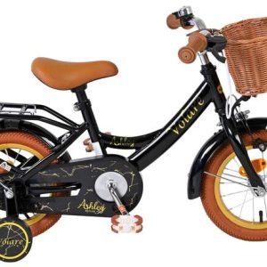 Volare Ashley Kinderfiets – Meisjes – 12 inch – Zwart
