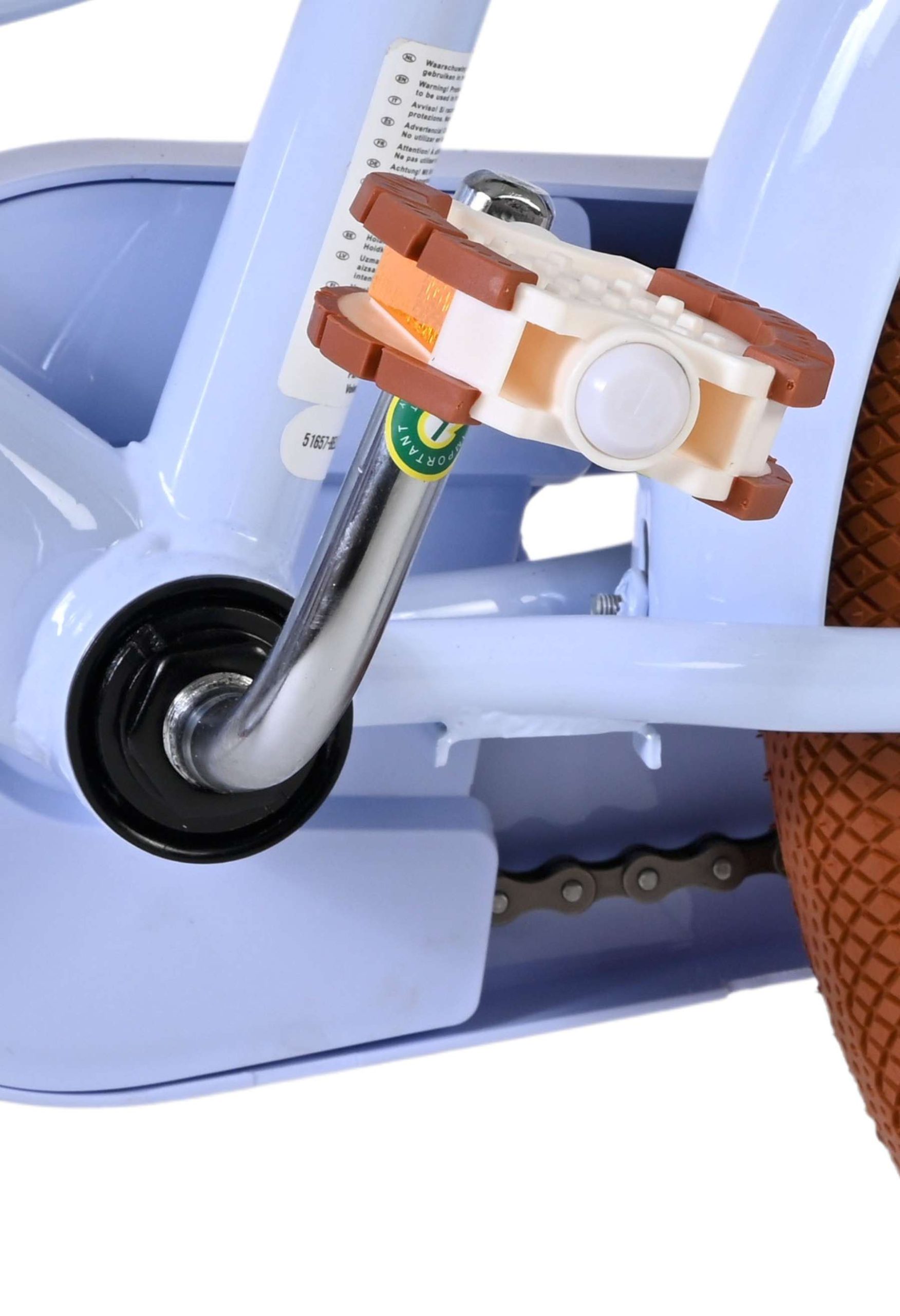 Volare Ashley Kinderfiets – Meisjes – 16 inch – Pastel Blauw- Twee Handremmen Volare Ashley Kinderfiets – Meisjes – 16 inch – Pastel Blauw- Twee Handremmen