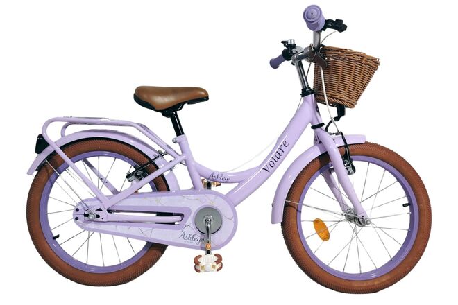 Volare Ashley Kinderfiets – Meisjes – 16 inch – Lila – Twee Handremmen Volare Ashley Kinderfiets – Meisjes – 16 inch – Lila – Twee Handremmen