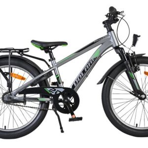 Volare Cross Kinderfiets – Jongens – 20 inch – Grijs – 3 versnellingen