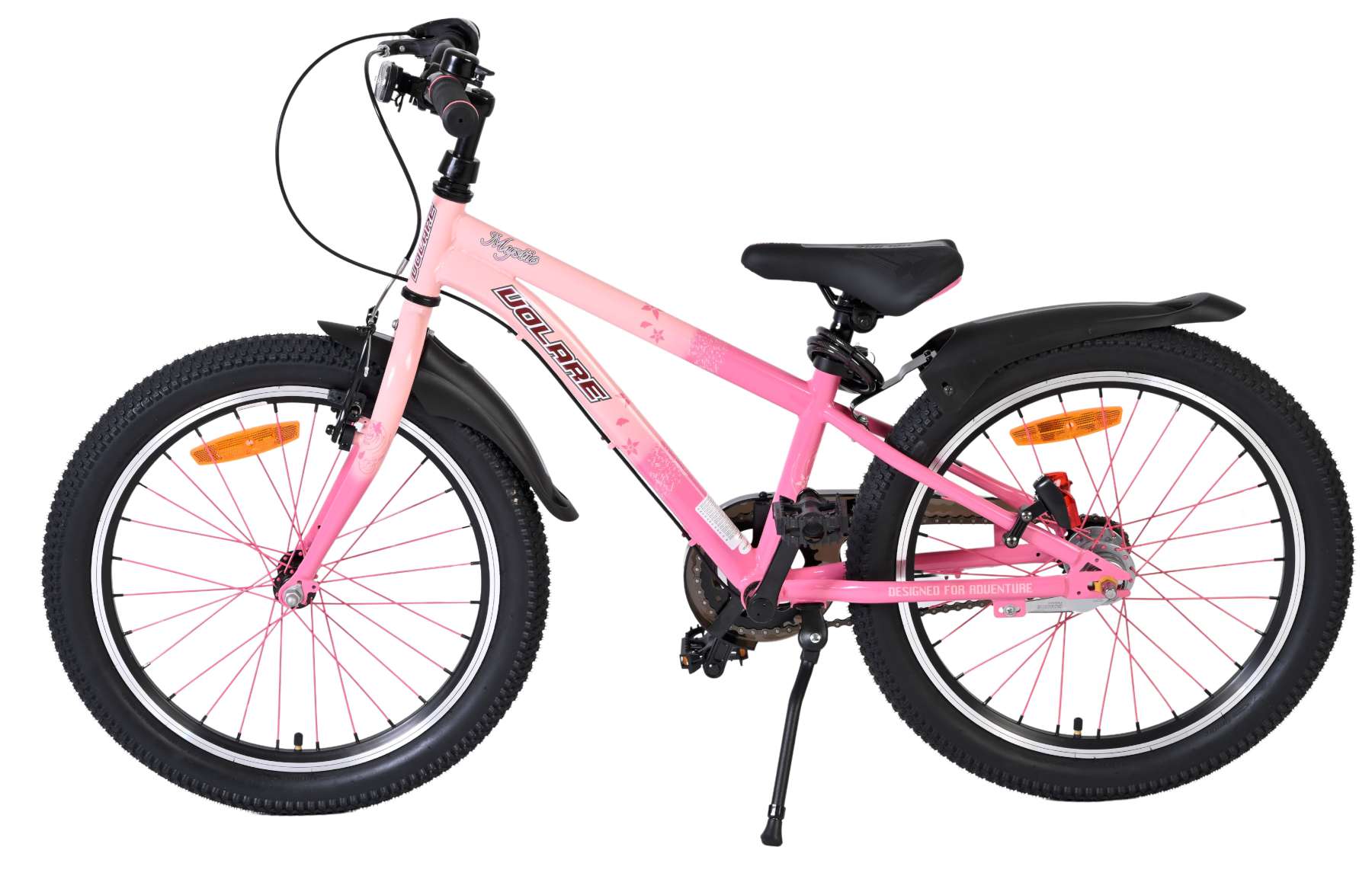 Volare Mystic Kinderfiets – 20 inch – Roze – Nexus 3 Volare Mystic Kinderfiets – 20 inch – Roze – Nexus 3