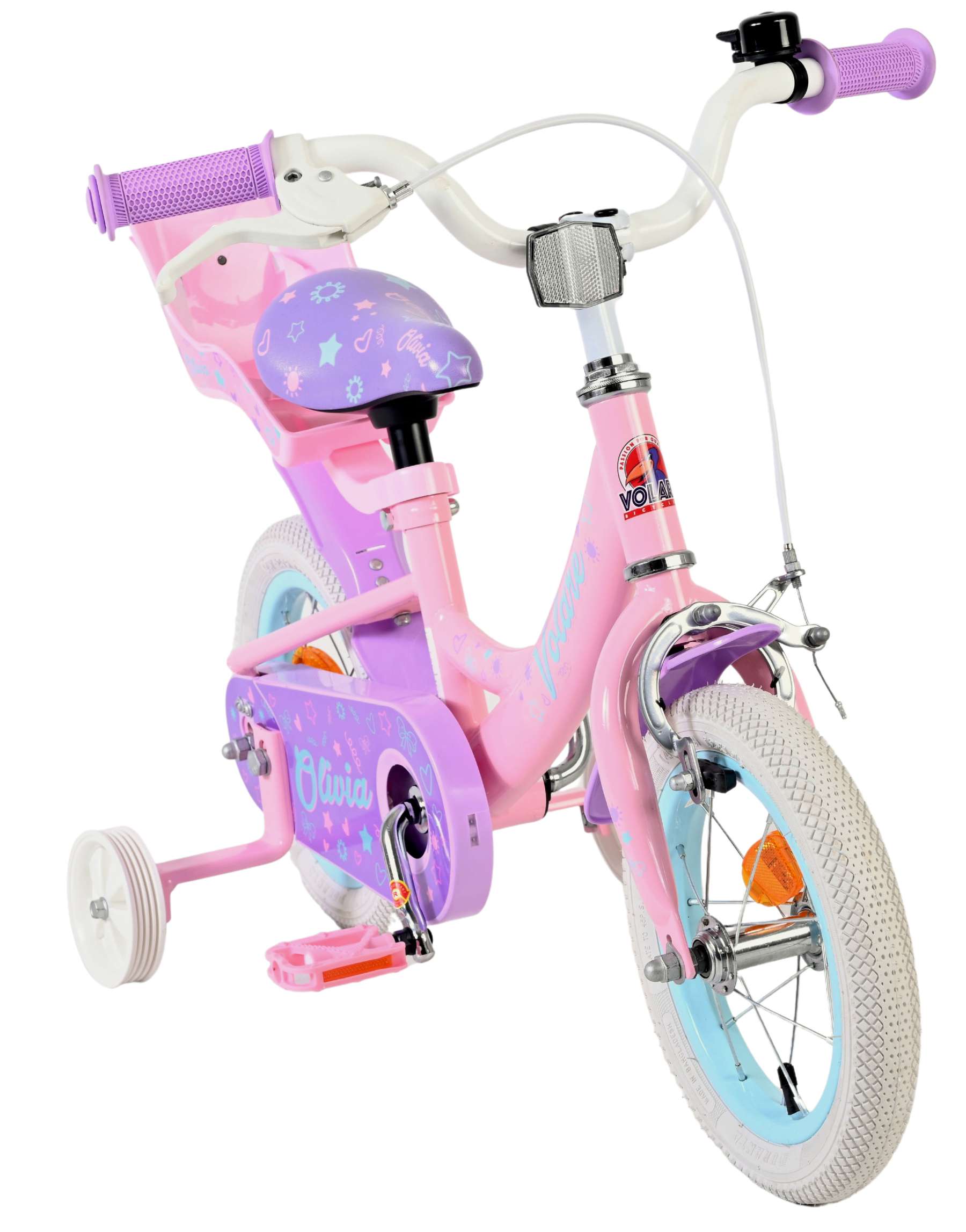 Volare Olivia Kinderfiets – Meisjes – 12 inch – Roze Volare Olivia Kinderfiets – Meisjes – 12 inch – Roze