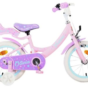 Volare Olivia Kinderfiets – Meisjes – 14 inch – Roze Volare Olivia Kinderfiets – Meisjes – 14 inch – Roze
