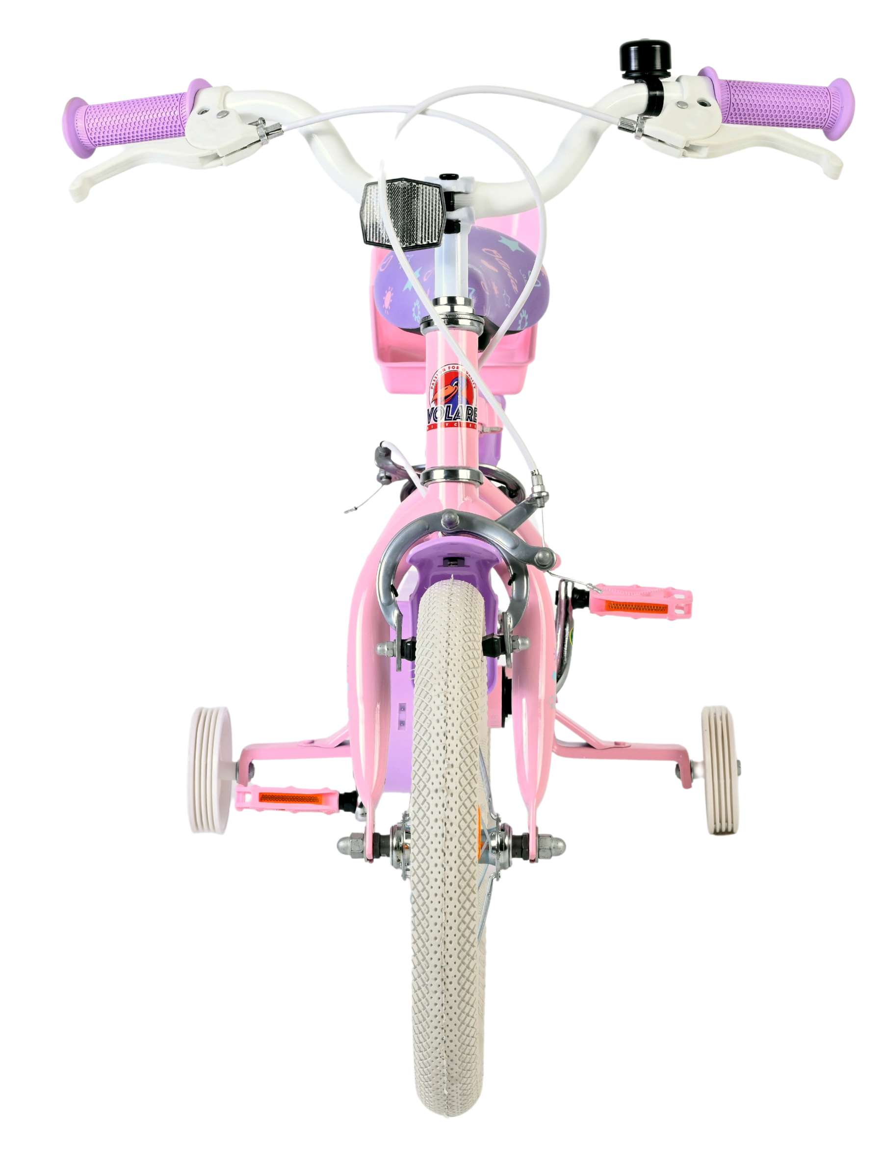 Volare Olivia Kinderfiets – Meisjes – 14 inch – Roze – Twee Handremmen Volare Olivia Kinderfiets – Meisjes – 14 inch – Roze – Twee Handremmen