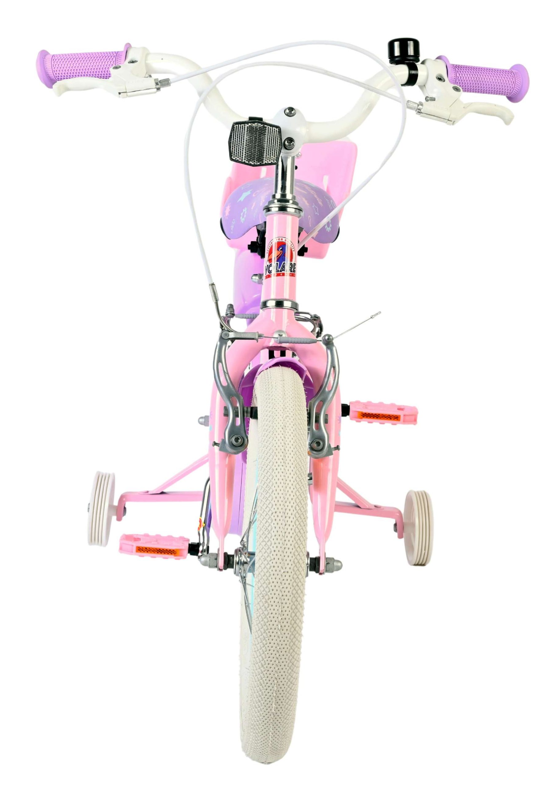 Volare Olivia Kinderfiets – Meisjes – 16 inch – Roze – Twee Handremmen Volare Olivia Kinderfiets – Meisjes – 16 inch – Roze – Twee Handremmen