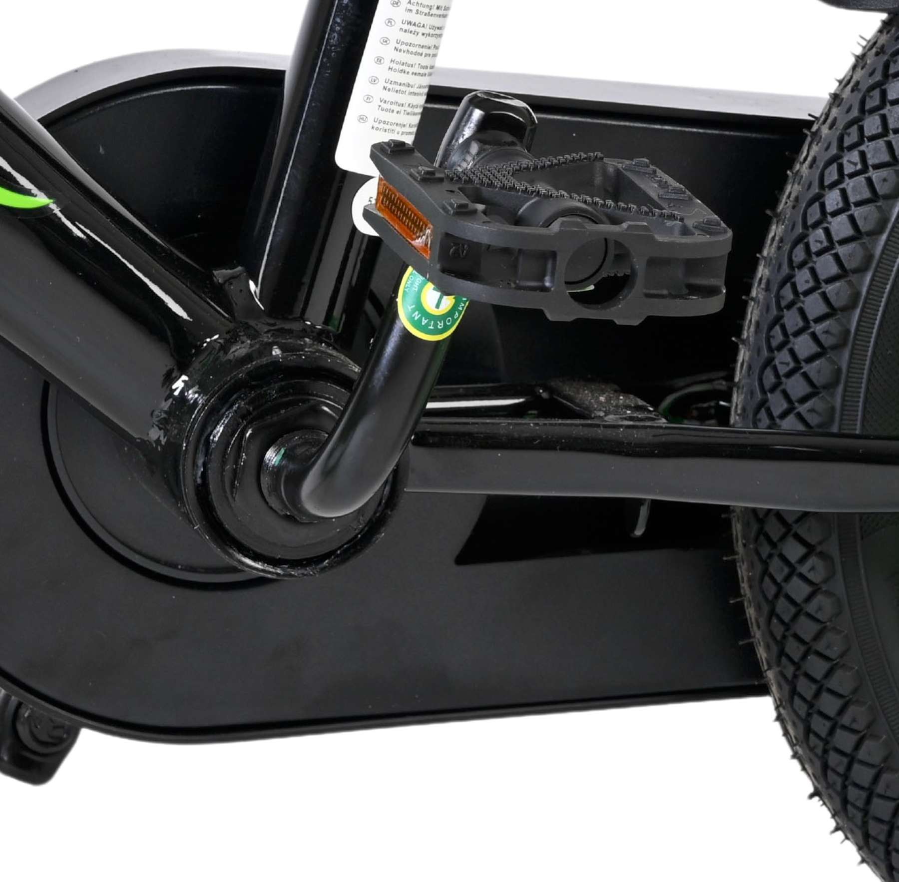 Volare Strike Kinderfiets – Jongens – 12 inch – Zwart Groen – Twee Handremmen Volare Strike Kinderfiets – Jongens – 12 inch – Zwart Groen – Twee Handremmen