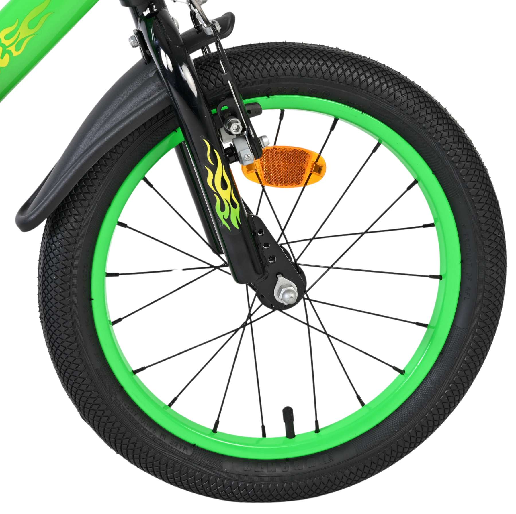 Volare Strike Kinderfiets – Jongens – 16 inch – Zwart Groen Volare Strike Kinderfiets – Jongens – 16 inch – Zwart Groen