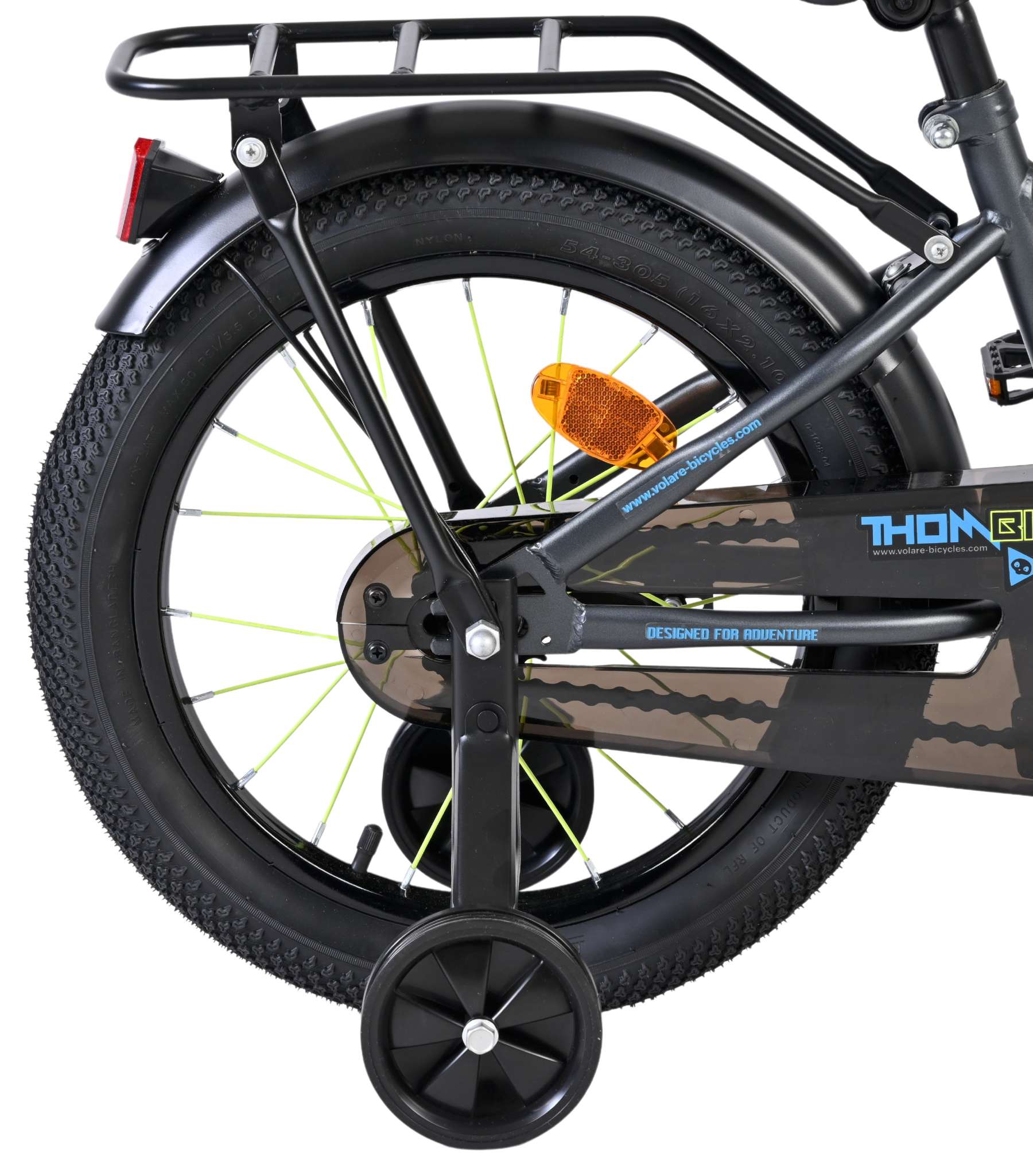 Volare Thombike Kinderfiets – Jongens – 16 inch – Blauw Grijs Volare Thombike Kinderfiets – Jongens – 16 inch – Blauw Grijs