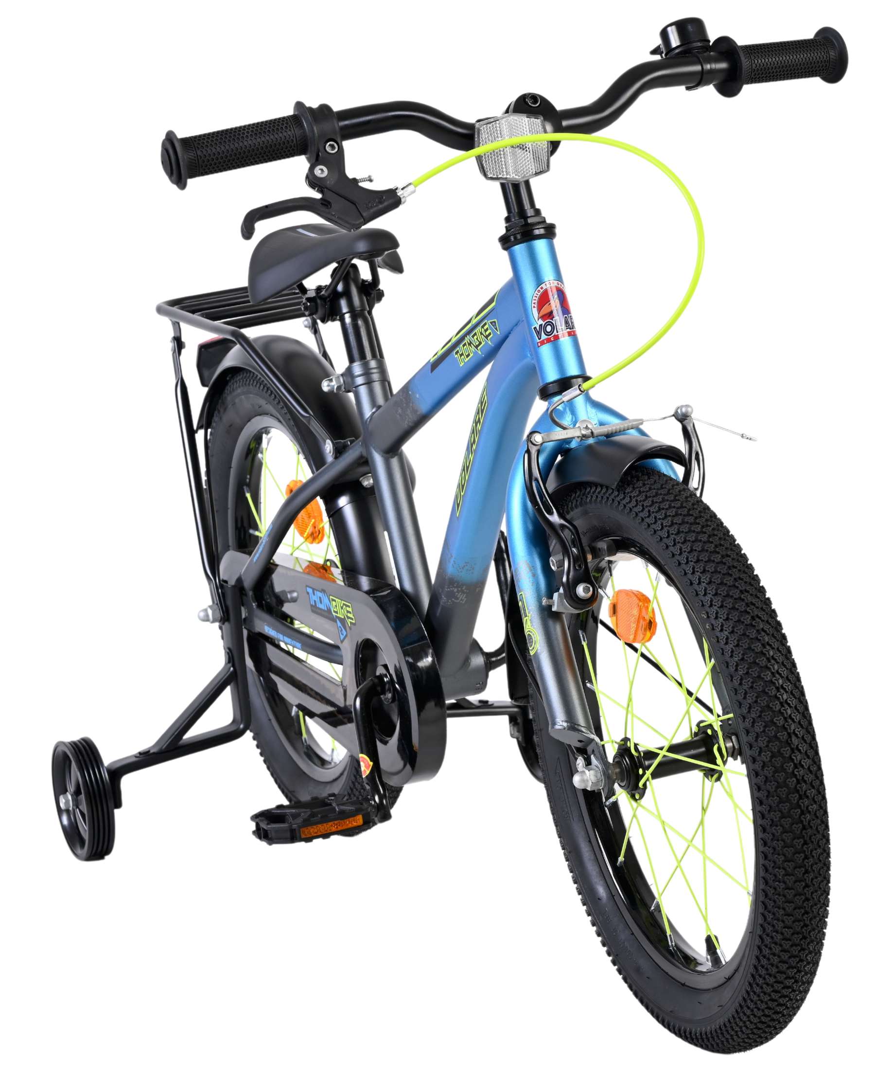 Volare Thombike Kinderfiets – Jongens – 16 inch – Blauw Grijs Volare Thombike Kinderfiets – Jongens – 16 inch – Blauw Grijs