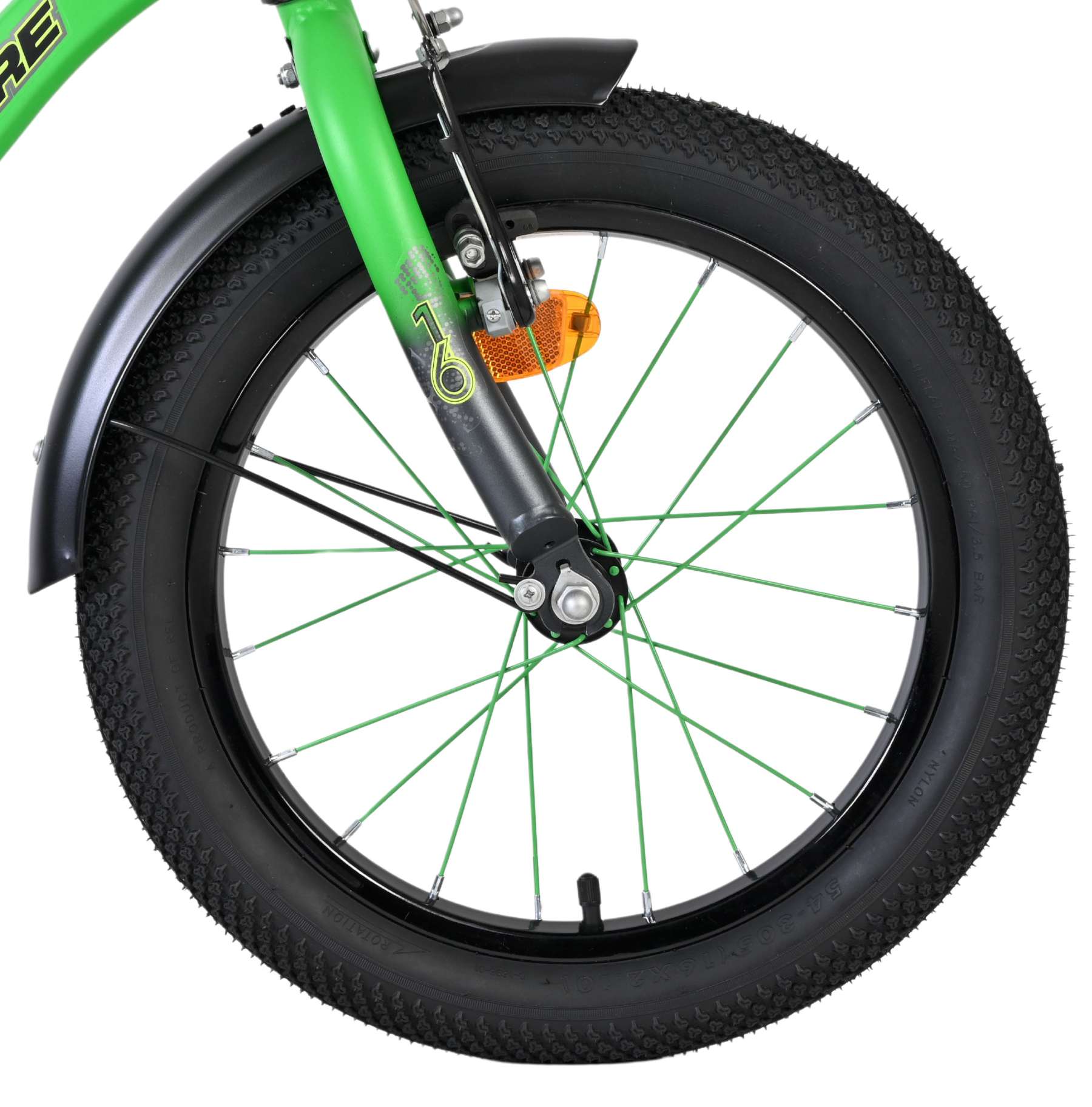 Volare Thombike Kinderfiets – Jongens – 16 inch – Groen Grijs Volare Thombike Kinderfiets – Jongens – 16 inch – Groen Grijs