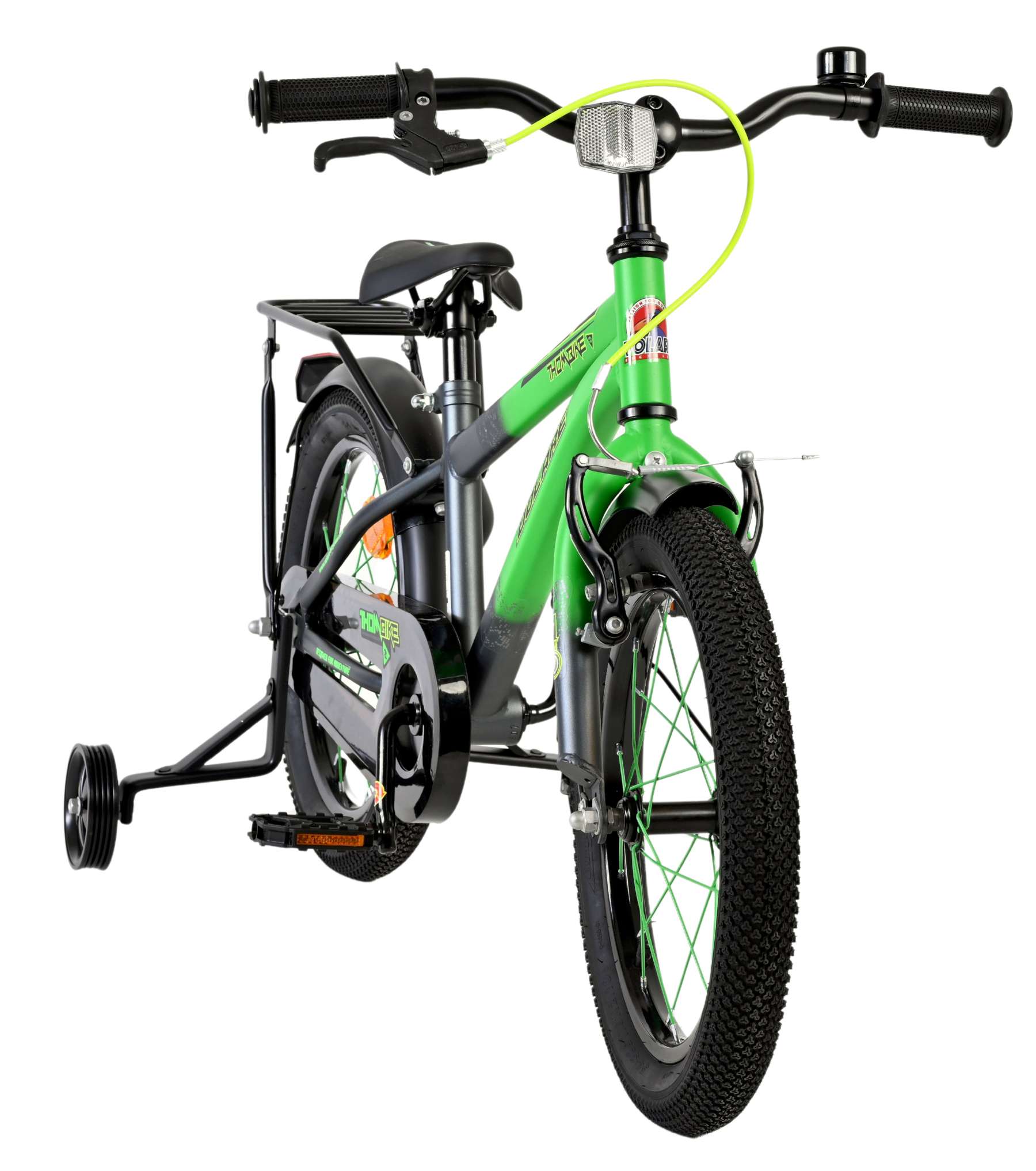 Volare Thombike Kinderfiets – Jongens – 16 inch – Groen Grijs Volare Thombike Kinderfiets – Jongens – 16 inch – Groen Grijs