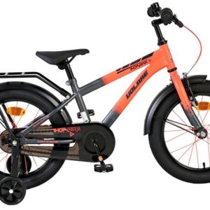 Volare Thombike Kinderfiets – Jongens – 16 inch – Oranje Grijs Volare Thombike Kinderfiets – Jongens – 16 inch – Oranje Grijs