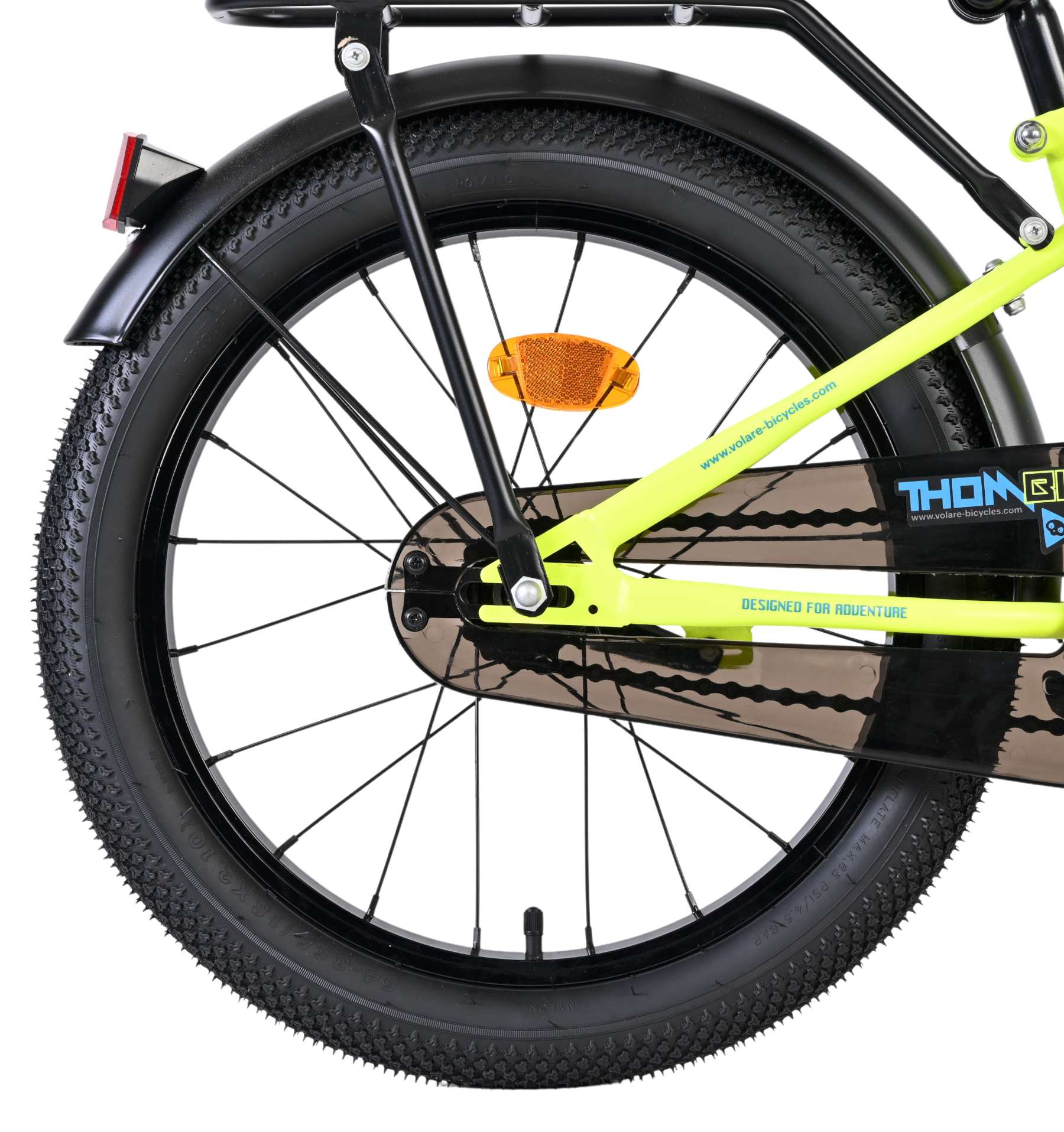 Volare Thombike Kinderfiets – Jongens – 18 inch – Blauw Geel Volare Thombike Kinderfiets – Jongens – 18 inch – Blauw Geel