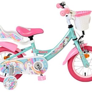 Volare Unicorn Kinderfiets – Meisjes – 12 inch – Groen