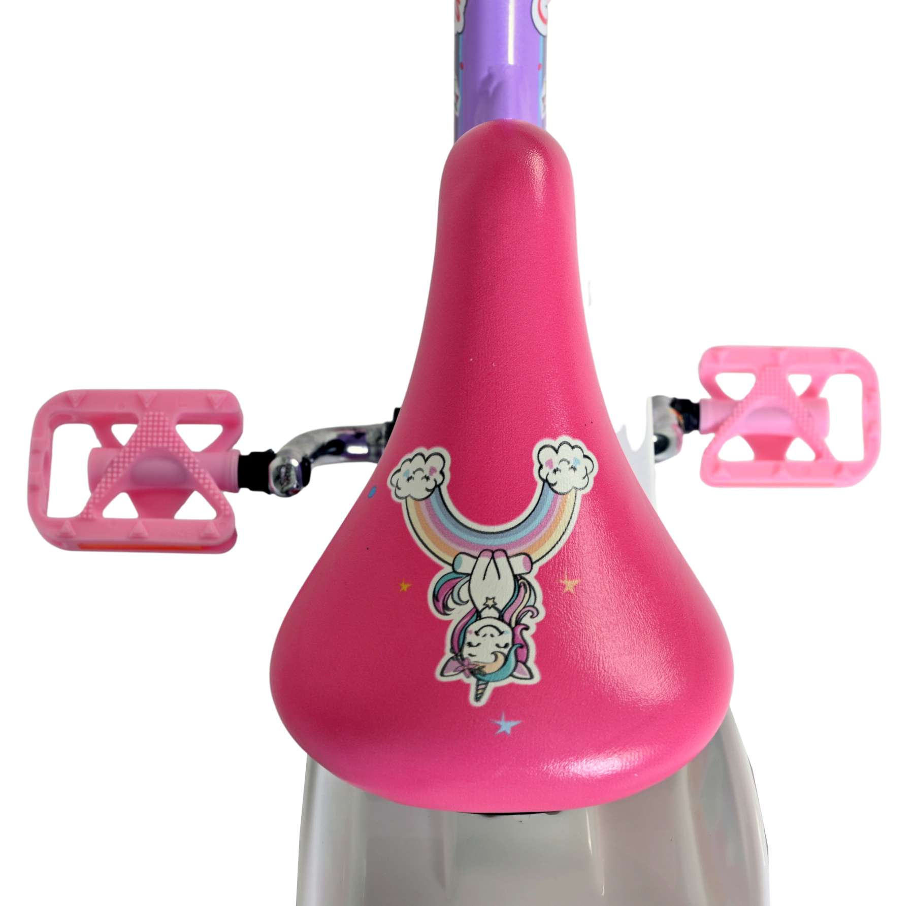 Volare Unicorn Kinderfiets – Meisjes – 12 inch – Paars