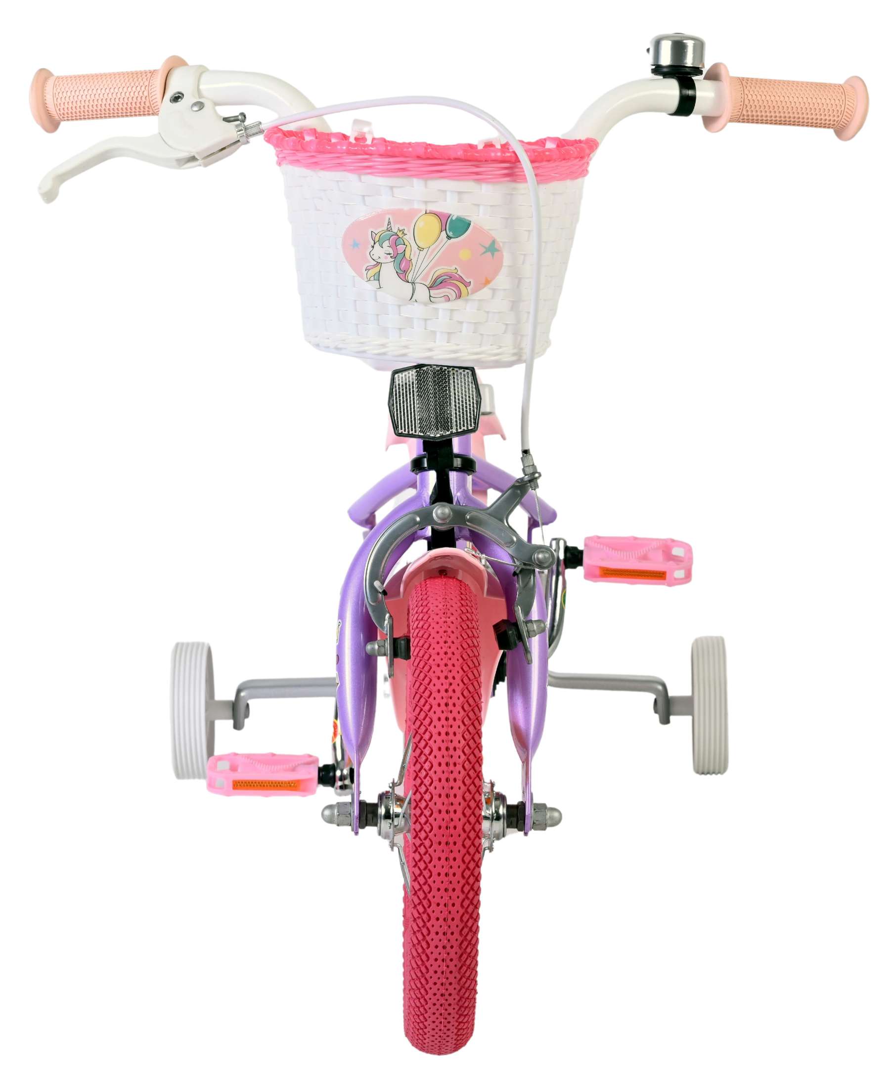 Volare Unicorn Kinderfiets – Meisjes – 12 inch – Paars