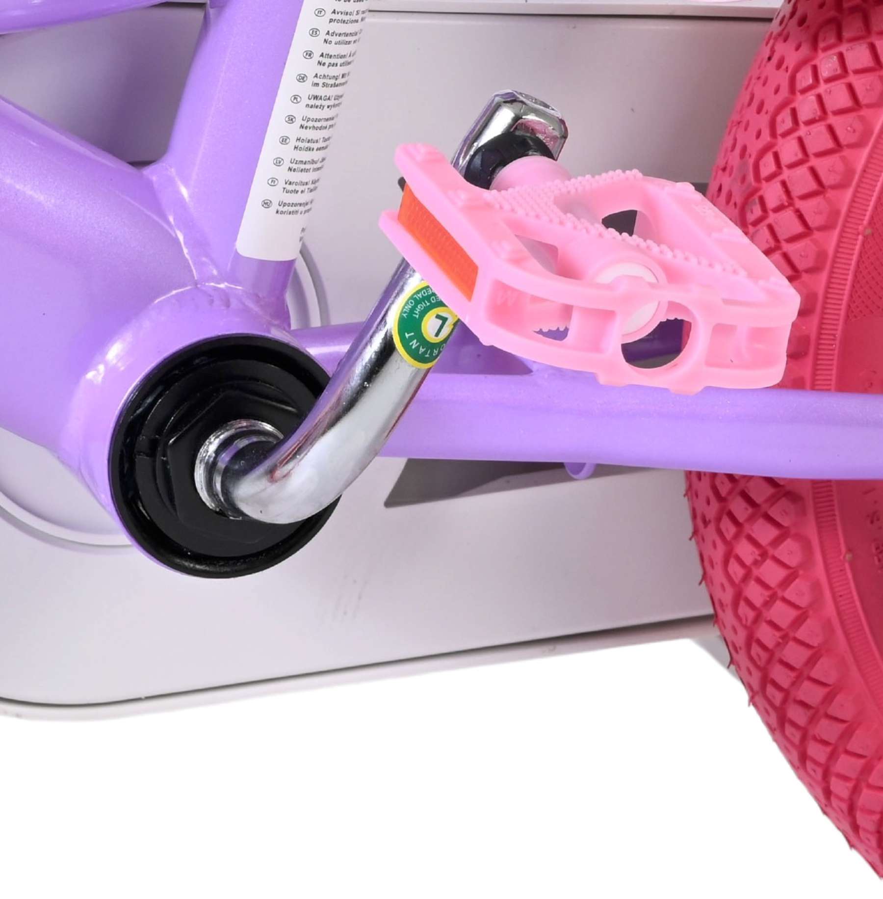 Volare Unicorn Kinderfiets – Meisjes – 12 inch – Paars